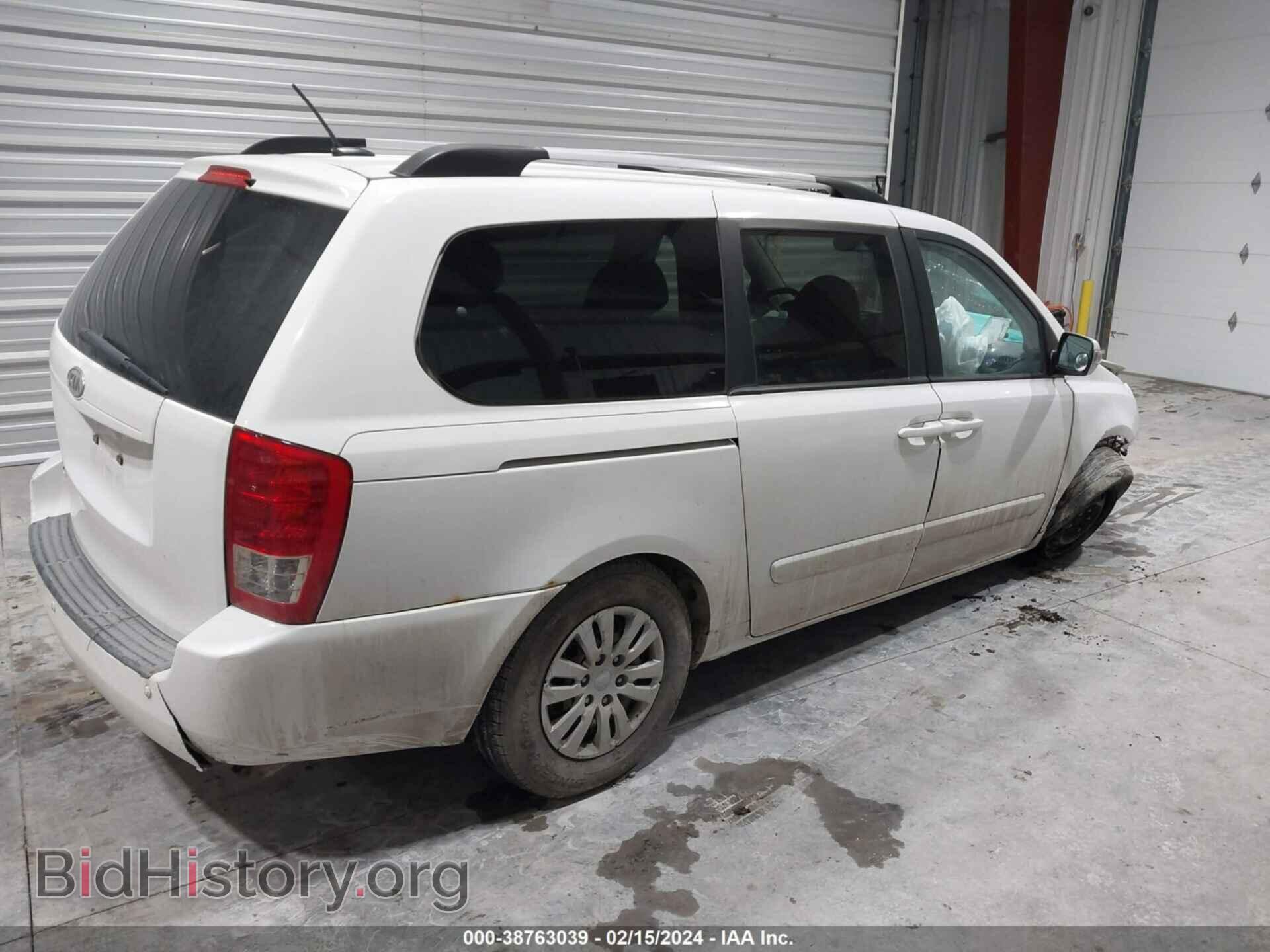 2011 KIA SEDONA - VIN: KNDMG4C72B6405015 - Фото 4