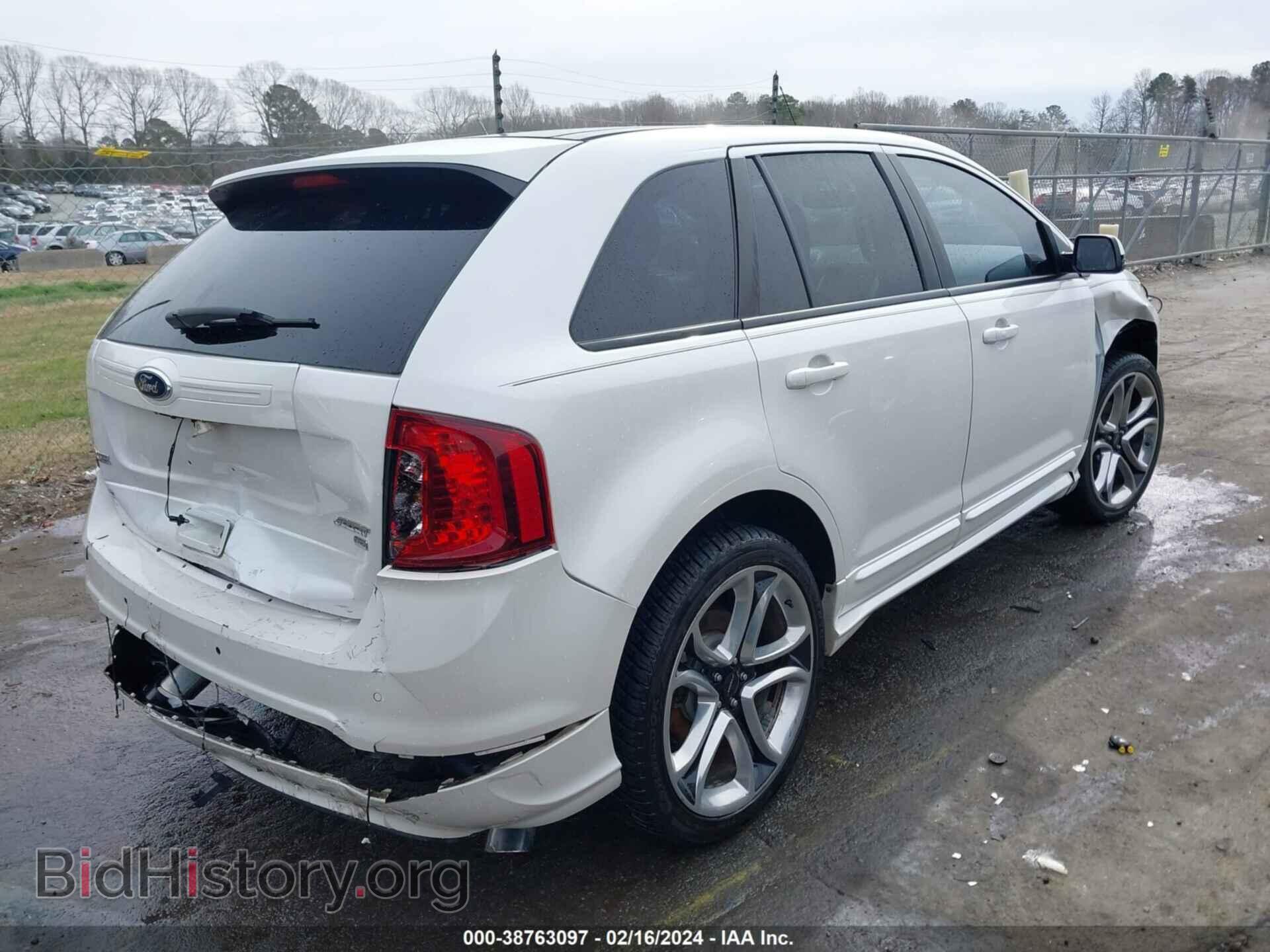 2013 FORD EDGE - VIN: 2FMDK4AK4DBC52594 - Фото 4