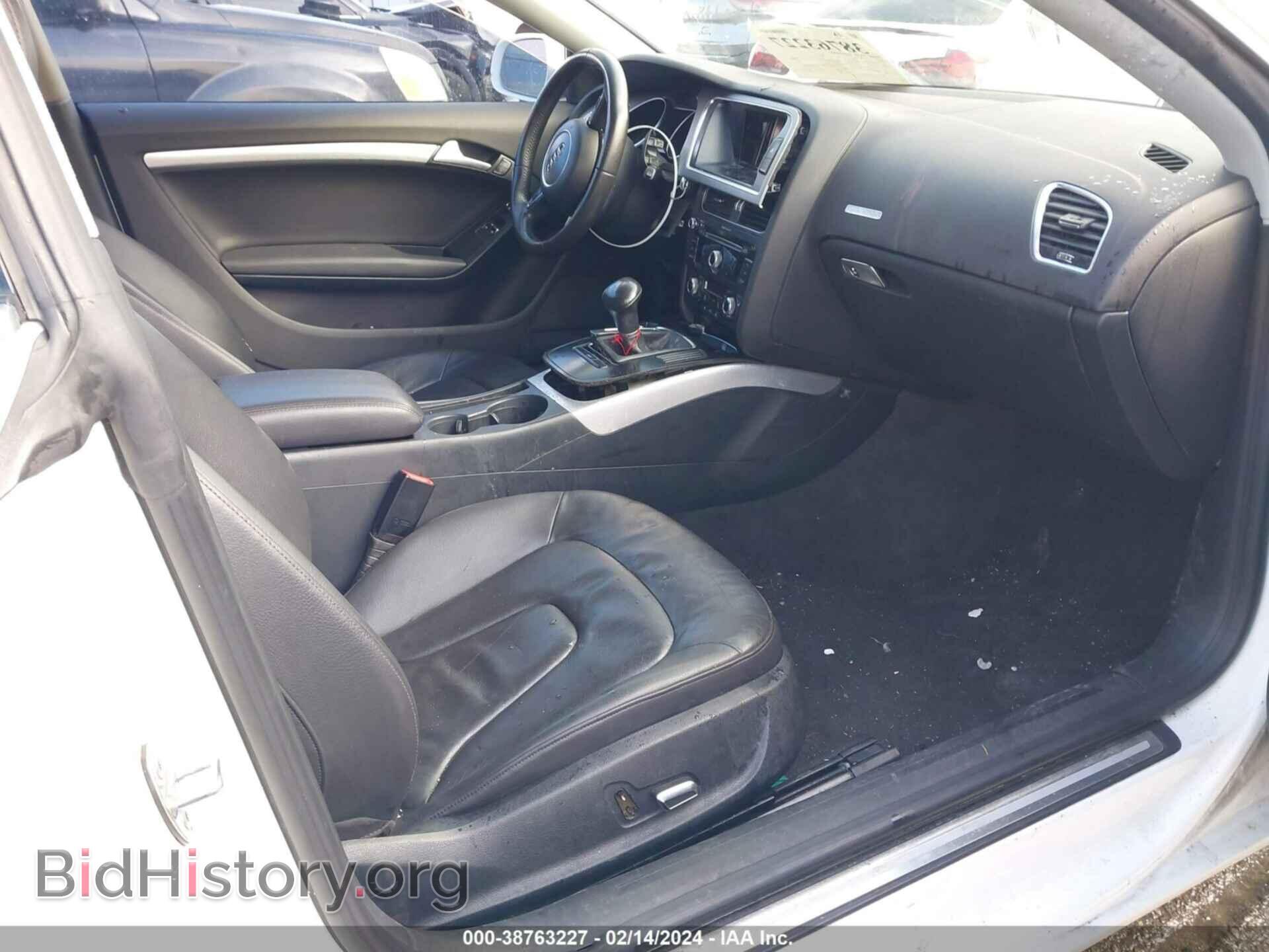 2013 AUDI A5 - VIN: WAUCFAFR6DA065908 - Фото 5