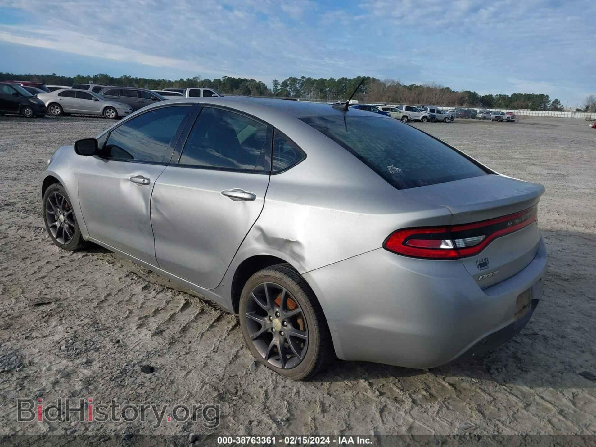 2016 DODGE DART - VIN: 1C3CDFAA2GD508182 - Photo 3
