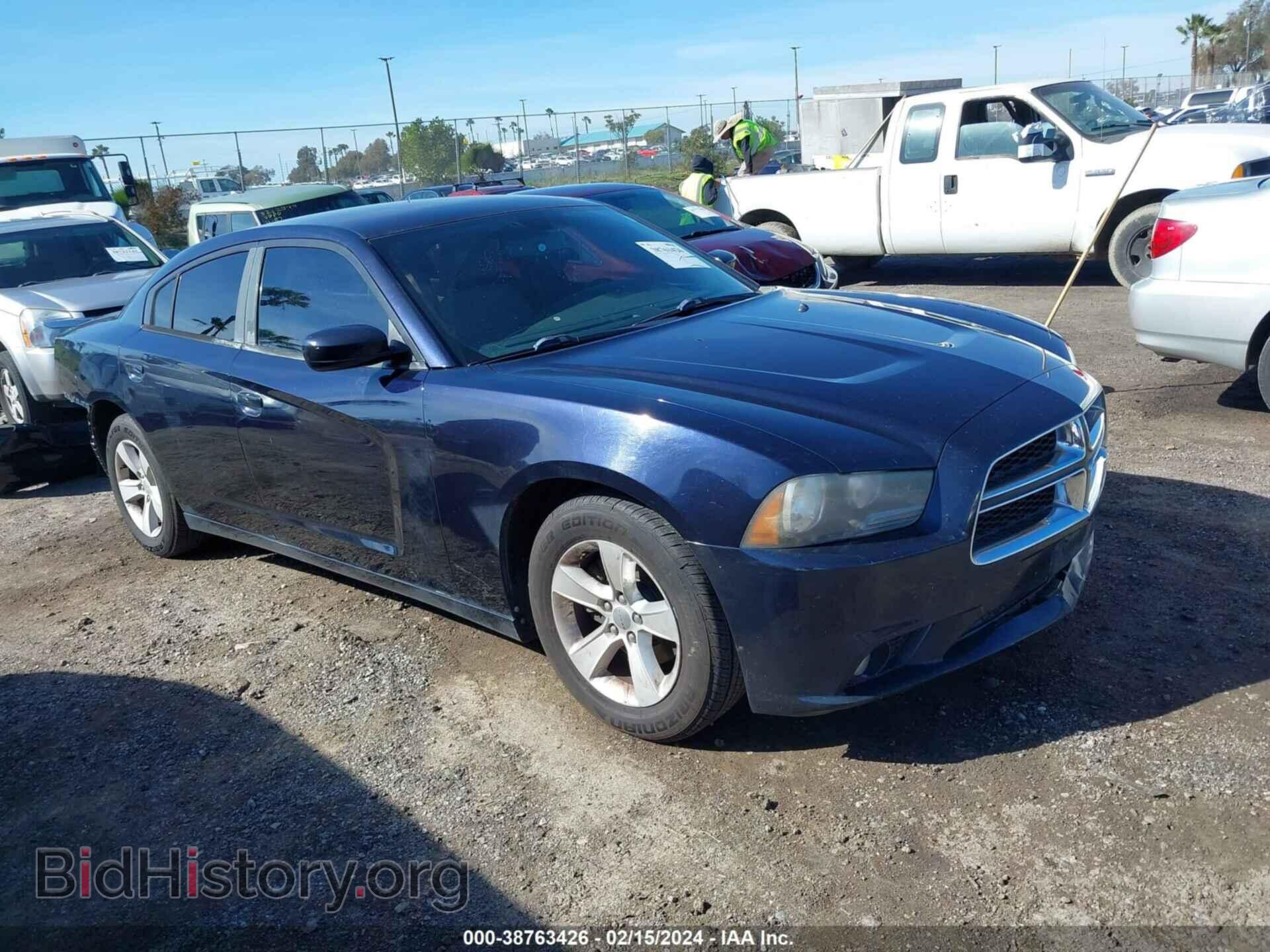 Photo 2C3CDXHG9CH204960 - DODGE CHARGER 2012