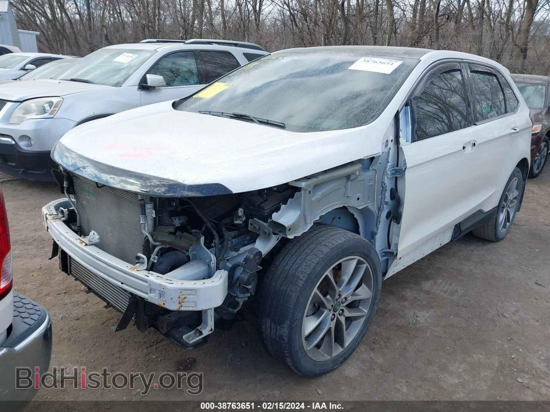 2017 FORD EDGE - VIN: 2FMPK4K93HBB99045 - Фото 2