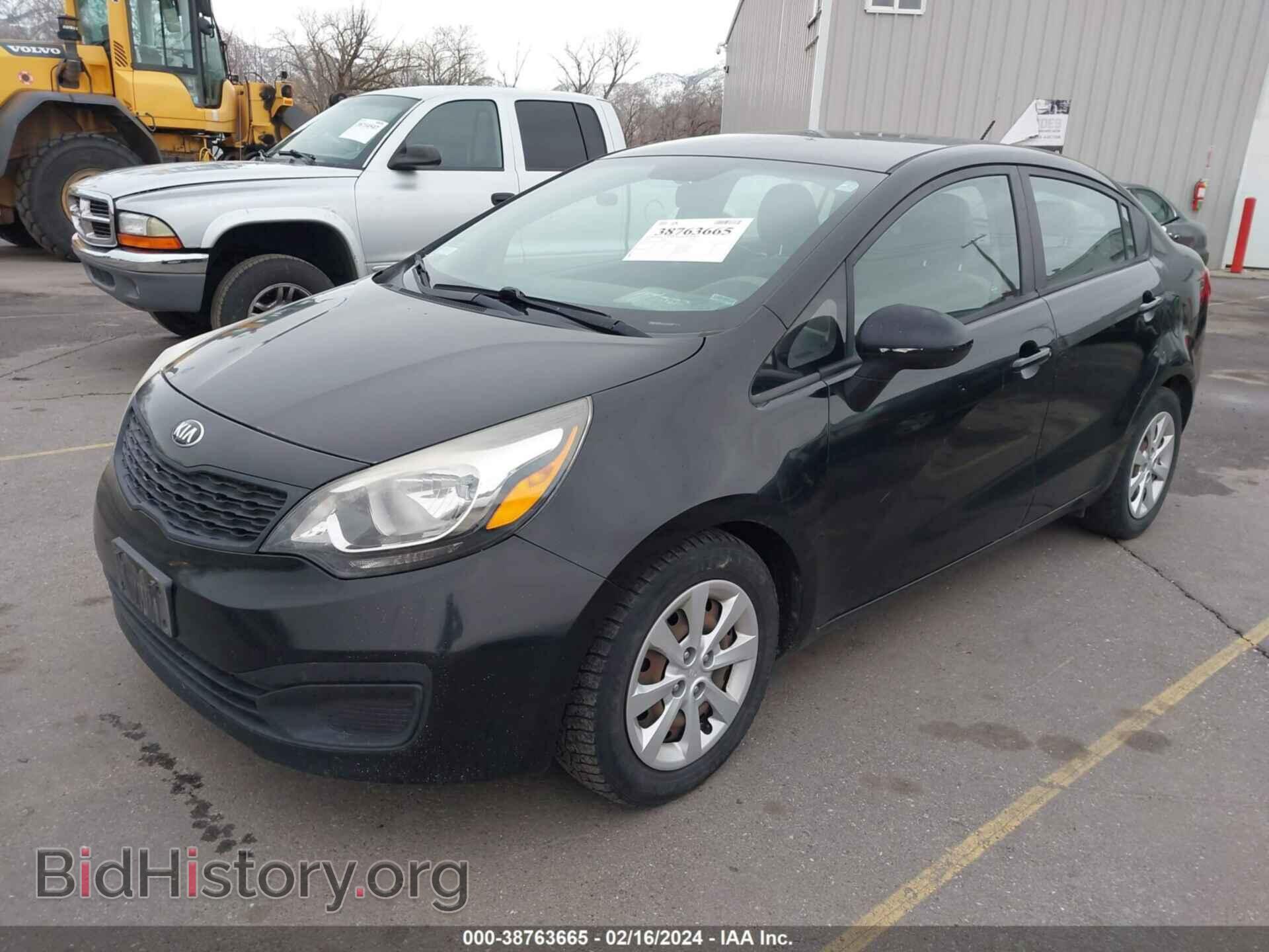2015 KIA RIO - VIN: KNADM4A37F6494978 - Фото 2