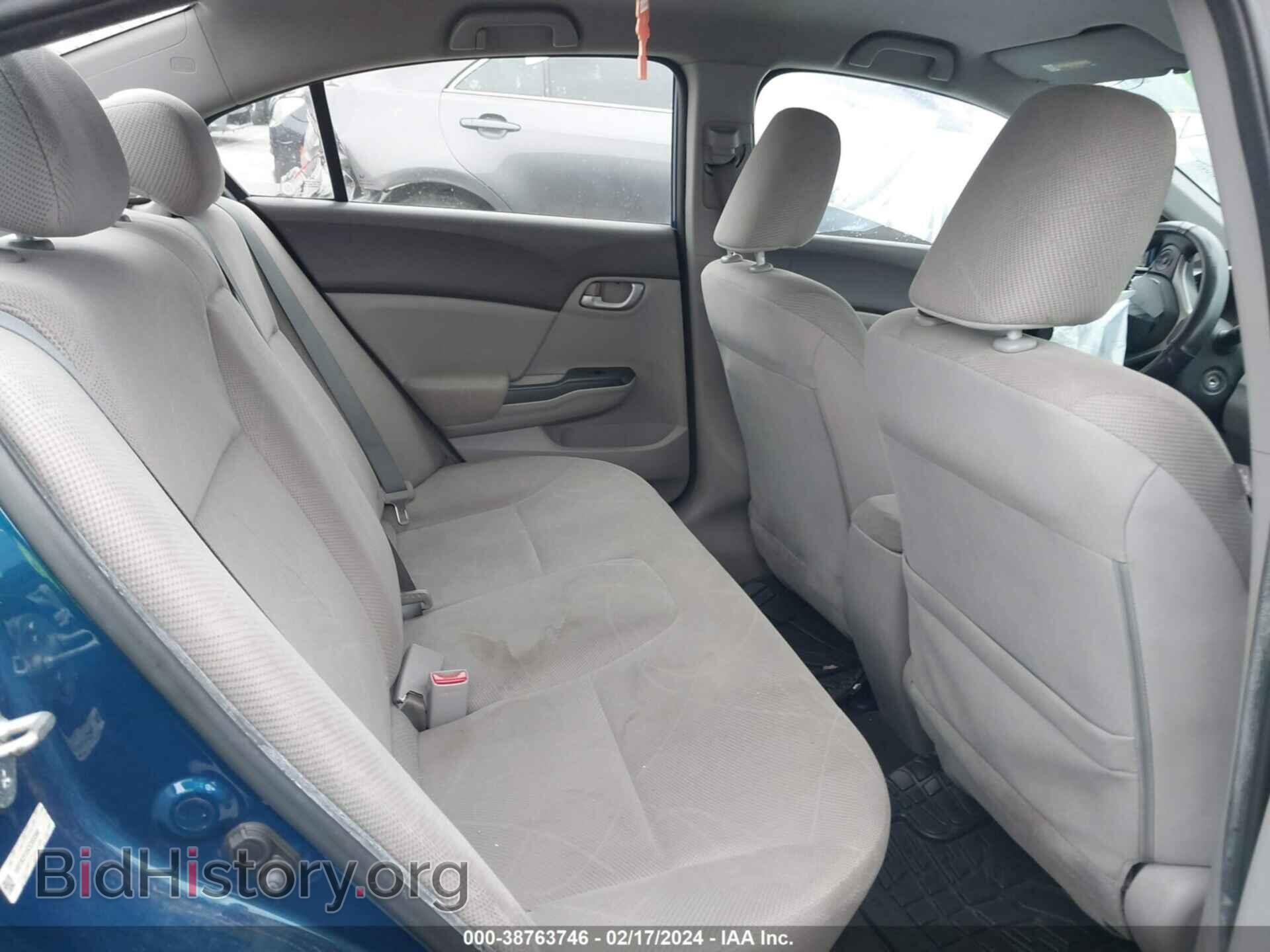 2012 HONDA CIVIC - VIN: 19XFB2F55CE333390 - Фото 8