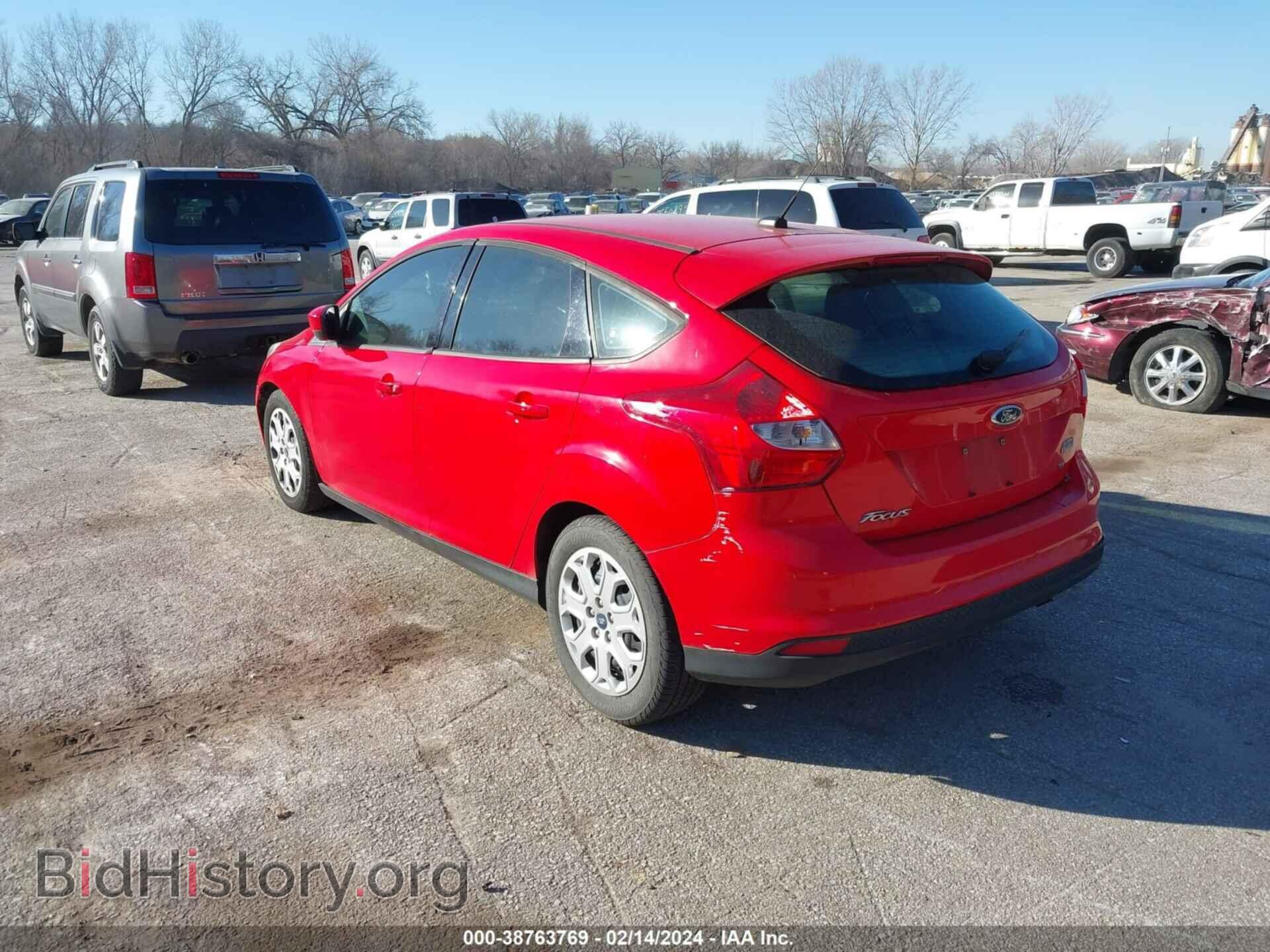 2012 FORD FOCUS - VIN: 1FAHP3K2XCL267380 - Фото 3