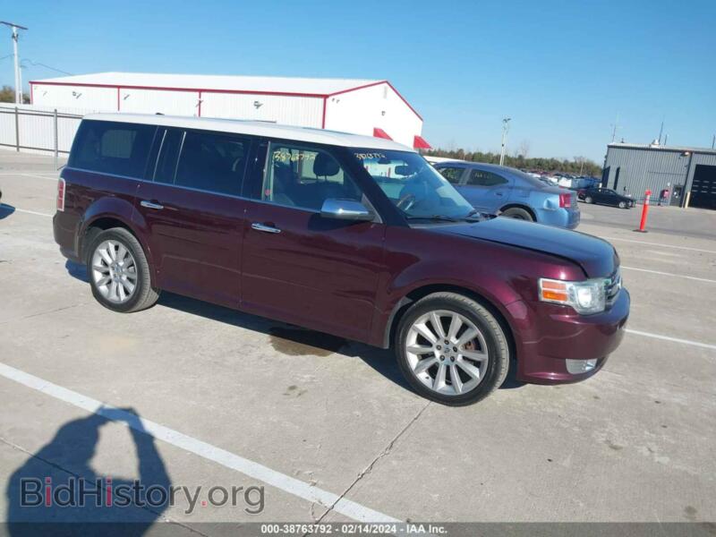 2011 Ford FLEX Limited (VIN 2FMHK6DCXBBD33128) — photo 1 of 16, IAAI, damage: left rear
