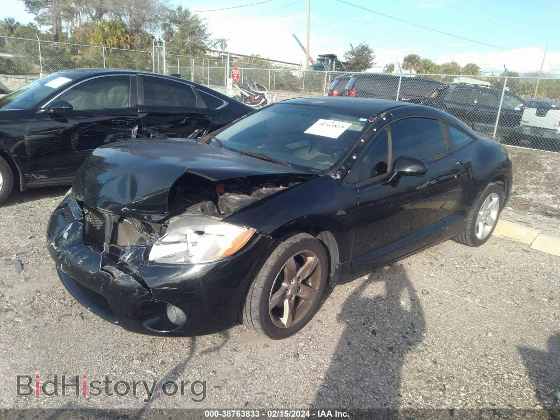 2007 MITSUBISHI ECLIPSE - VIN: 4A3AK24F77E044547 - Фото 2