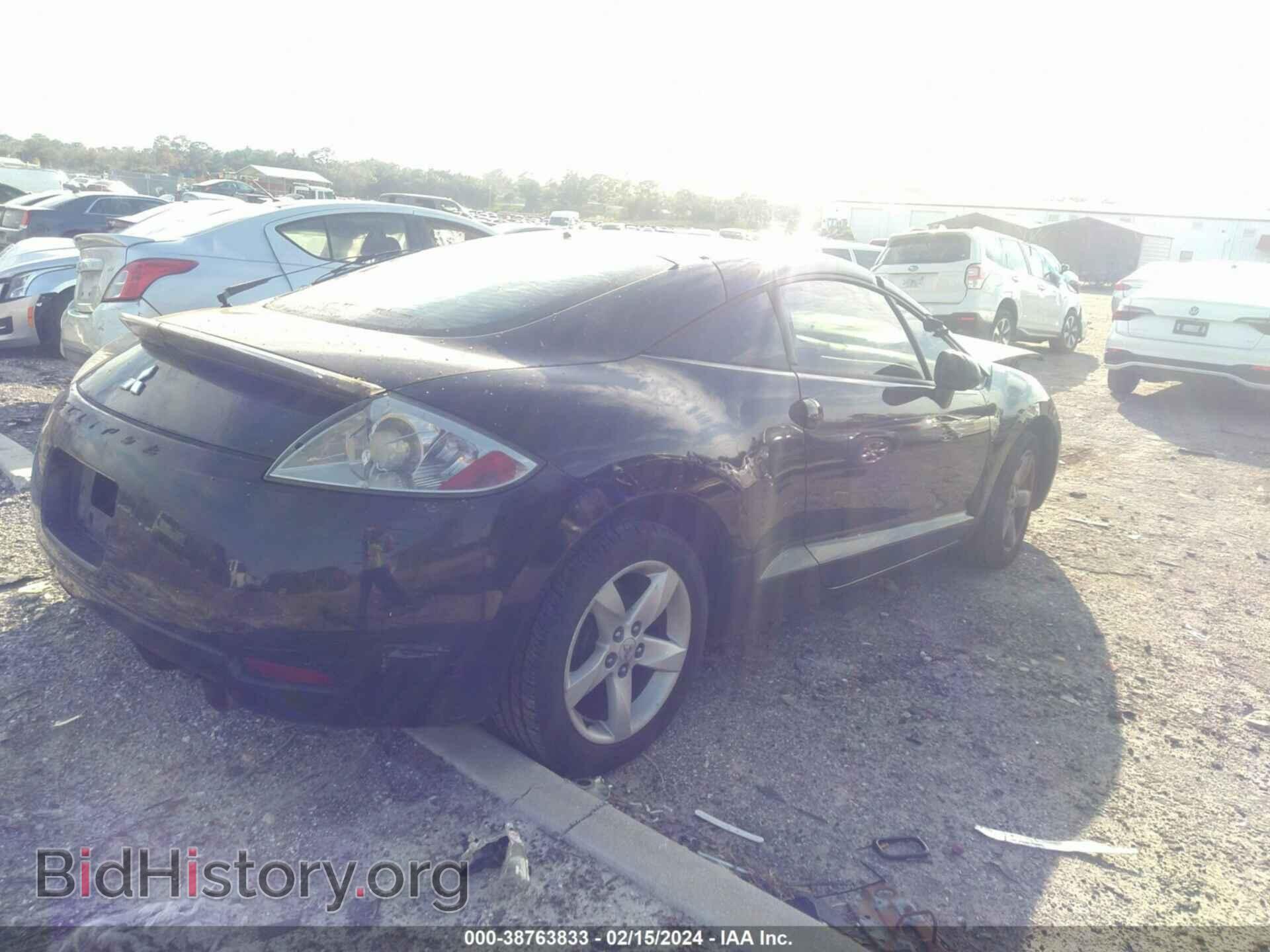 2007 MITSUBISHI ECLIPSE - VIN: 4A3AK24F77E044547 - Фото 4