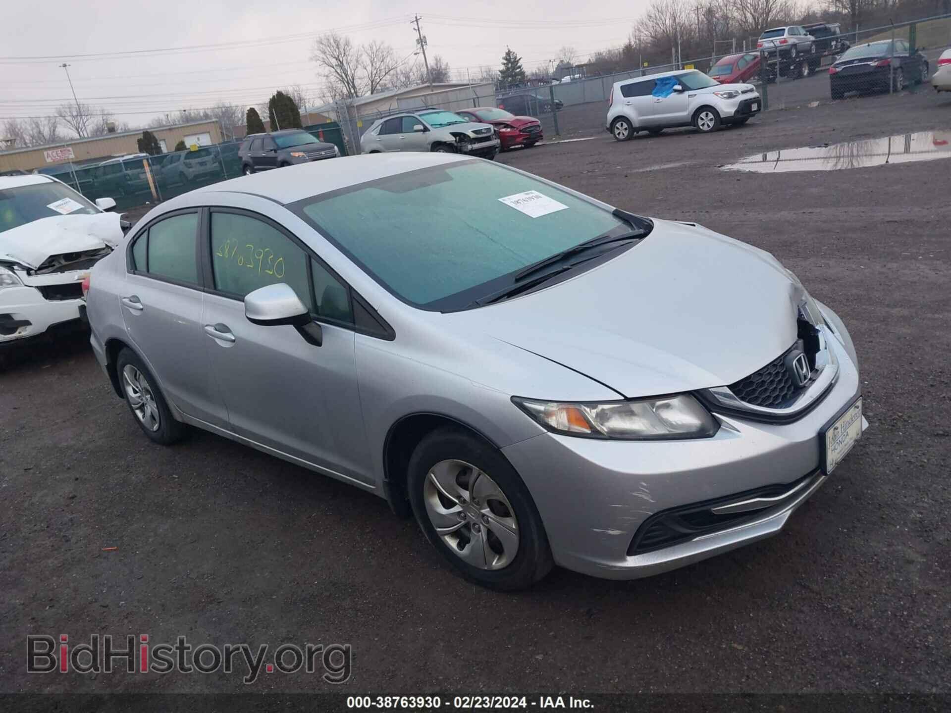 Photo 19XFB2F57DE025333 - HONDA CIVIC 2013