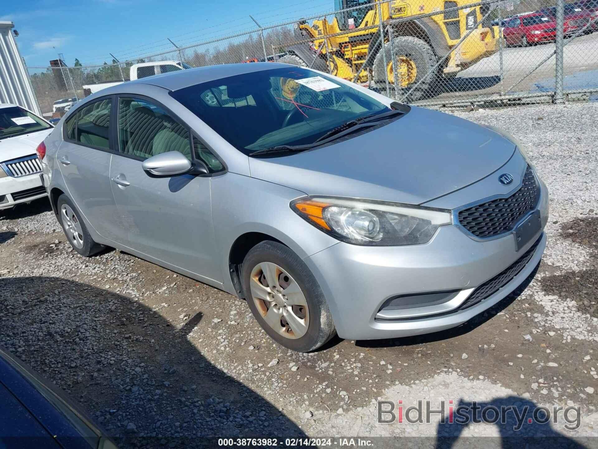 Photo KNAFK4A66E5181157 - KIA FORTE 2014