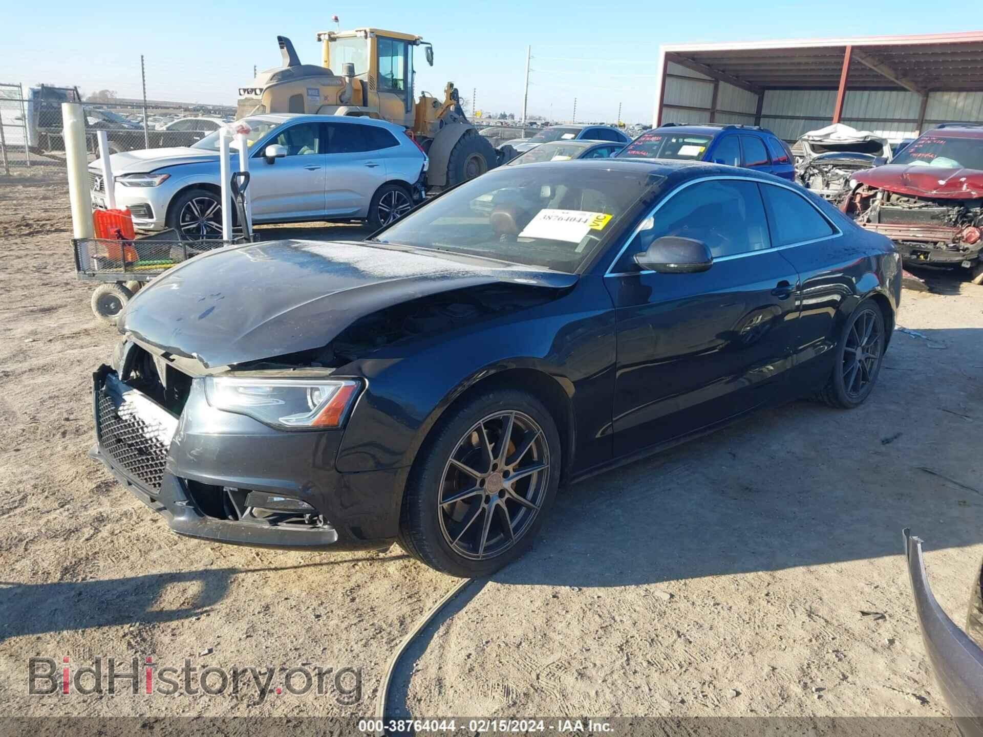 2013 AUDI A5 - VIN: WAULFAFR7DA040399 - Фото 2