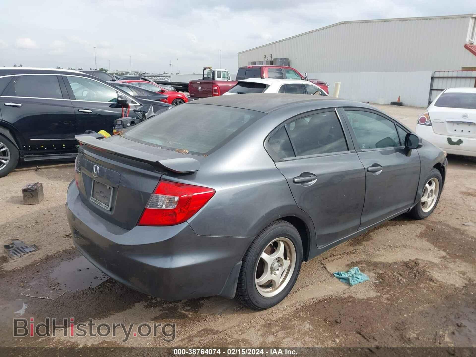 2012 HONDA CIVIC - VIN: 2HGFB2E5XCH501760 - Photo 4