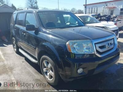 2011 Honda PILOT EX-L, black — VIN 5FNYF4H65BB013056, IAAI