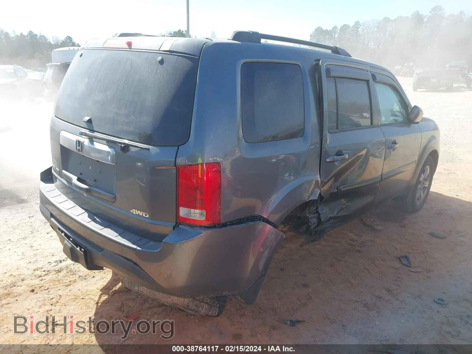 2012 HONDA PILOT - VIN: 5FNYF4H55CB061570 - Фото 4