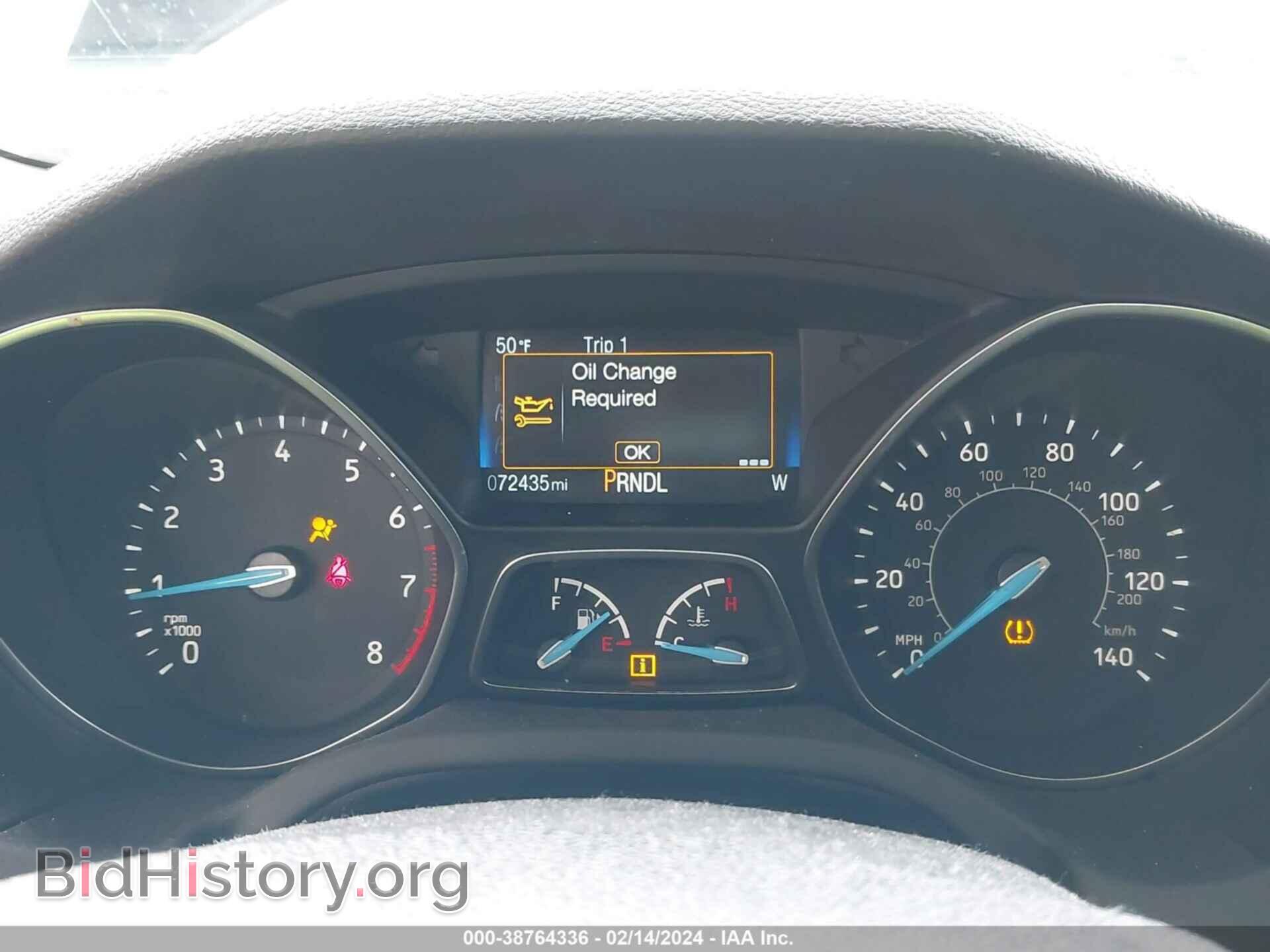 2017 FORD FOCUS - VIN: 1FADP3K25HL219727 - Фото 7