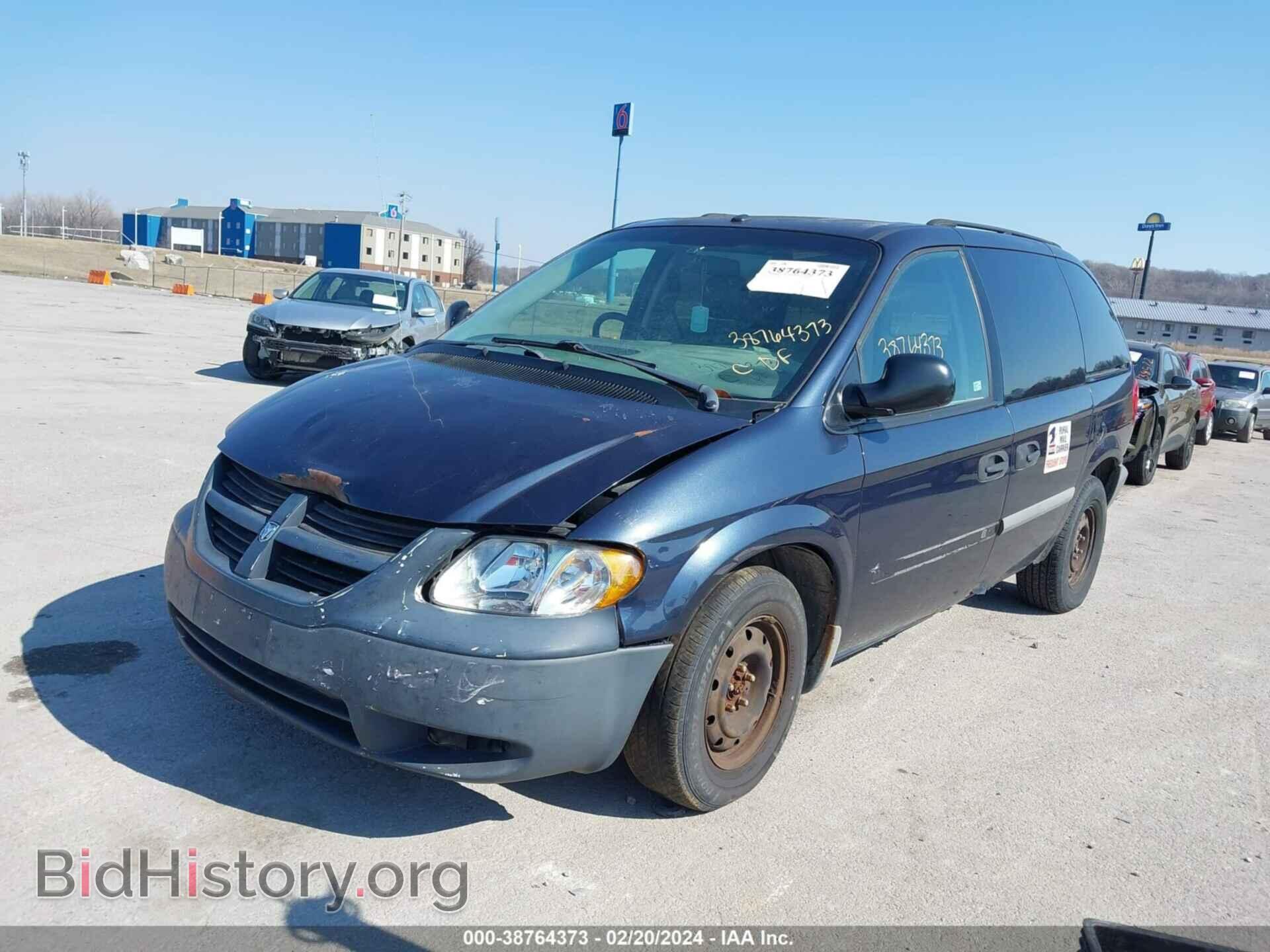 2007 DODGE CARAVAN - VIN: 1D4GP25E07B258563 - Фото 2