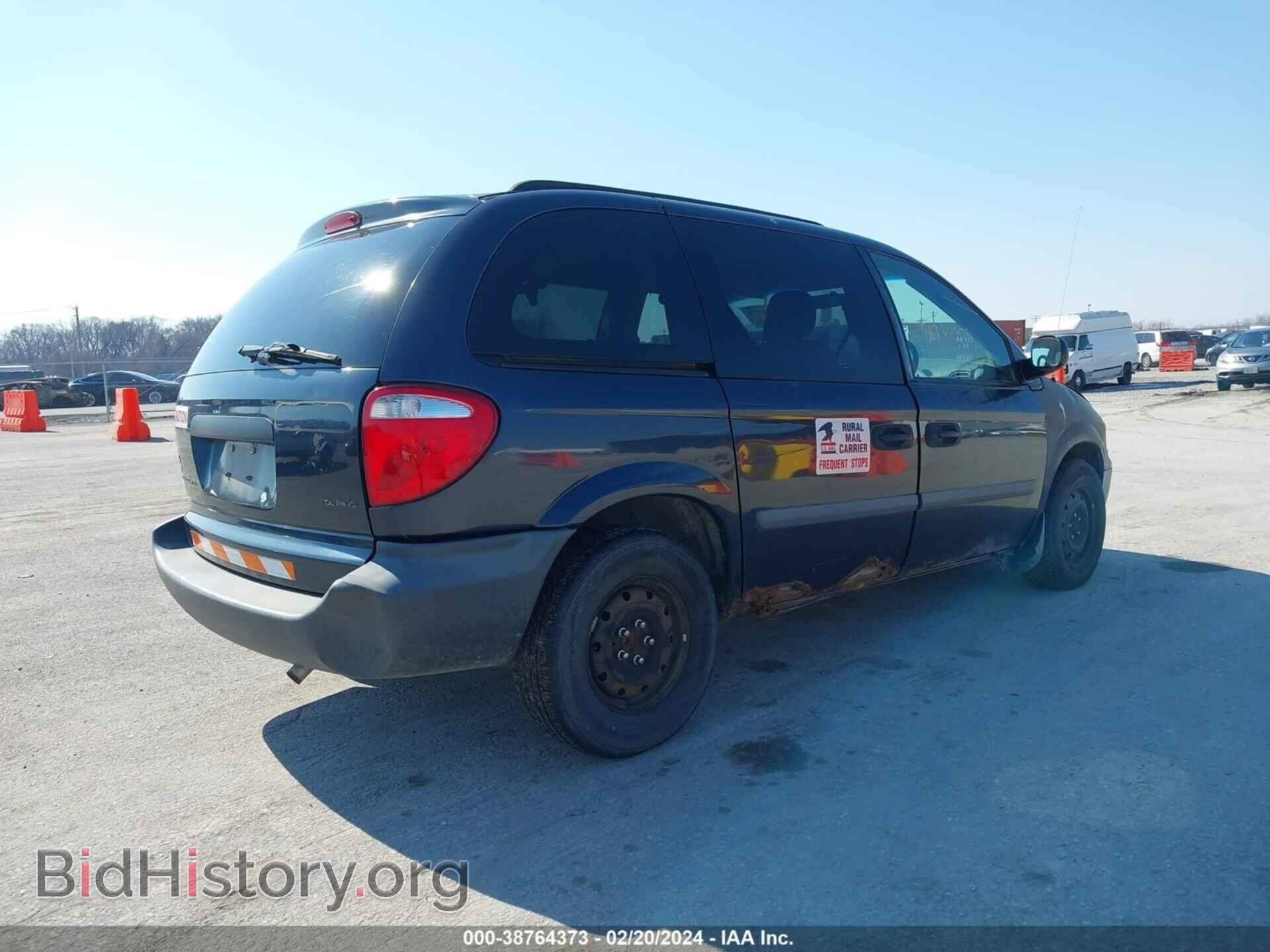 2007 DODGE CARAVAN - VIN: 1D4GP25E07B258563 - Фото 4