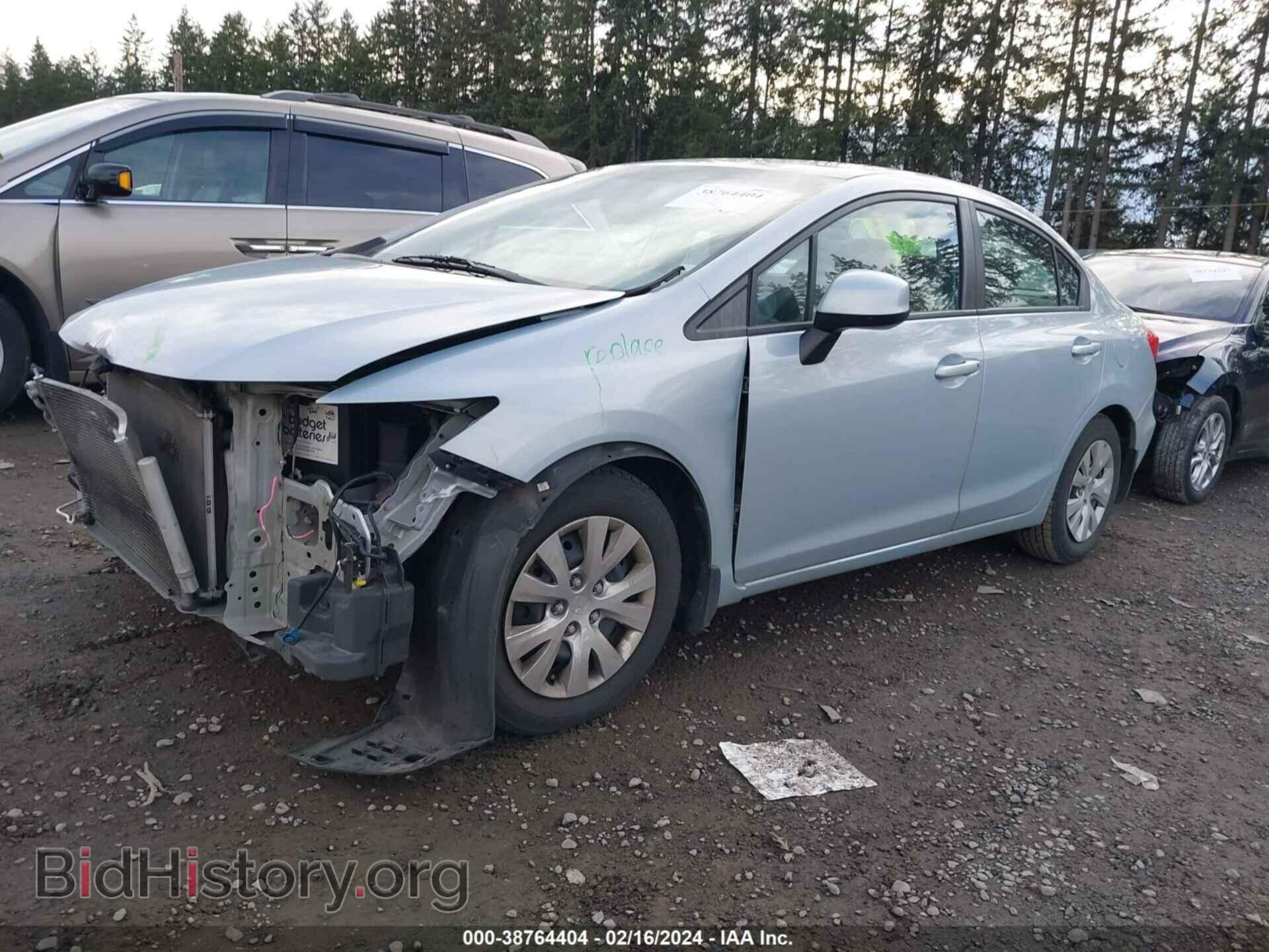 2012 HONDA CIVIC - VIN: 19XFB2F54CE372701 - Photo 2