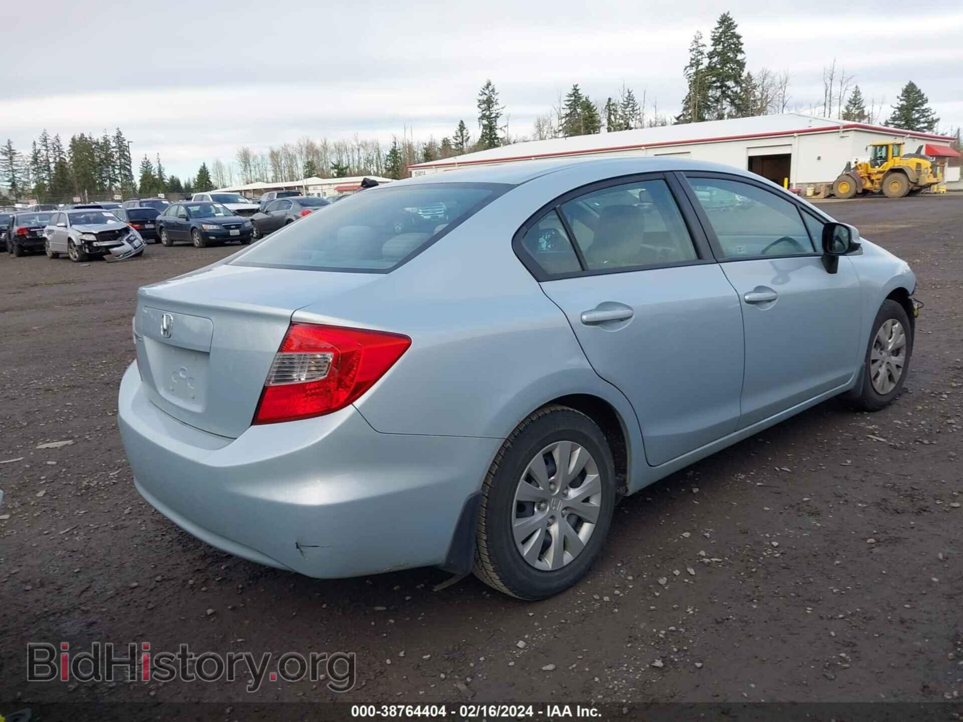 2012 HONDA CIVIC - VIN: 19XFB2F54CE372701 - Photo 4