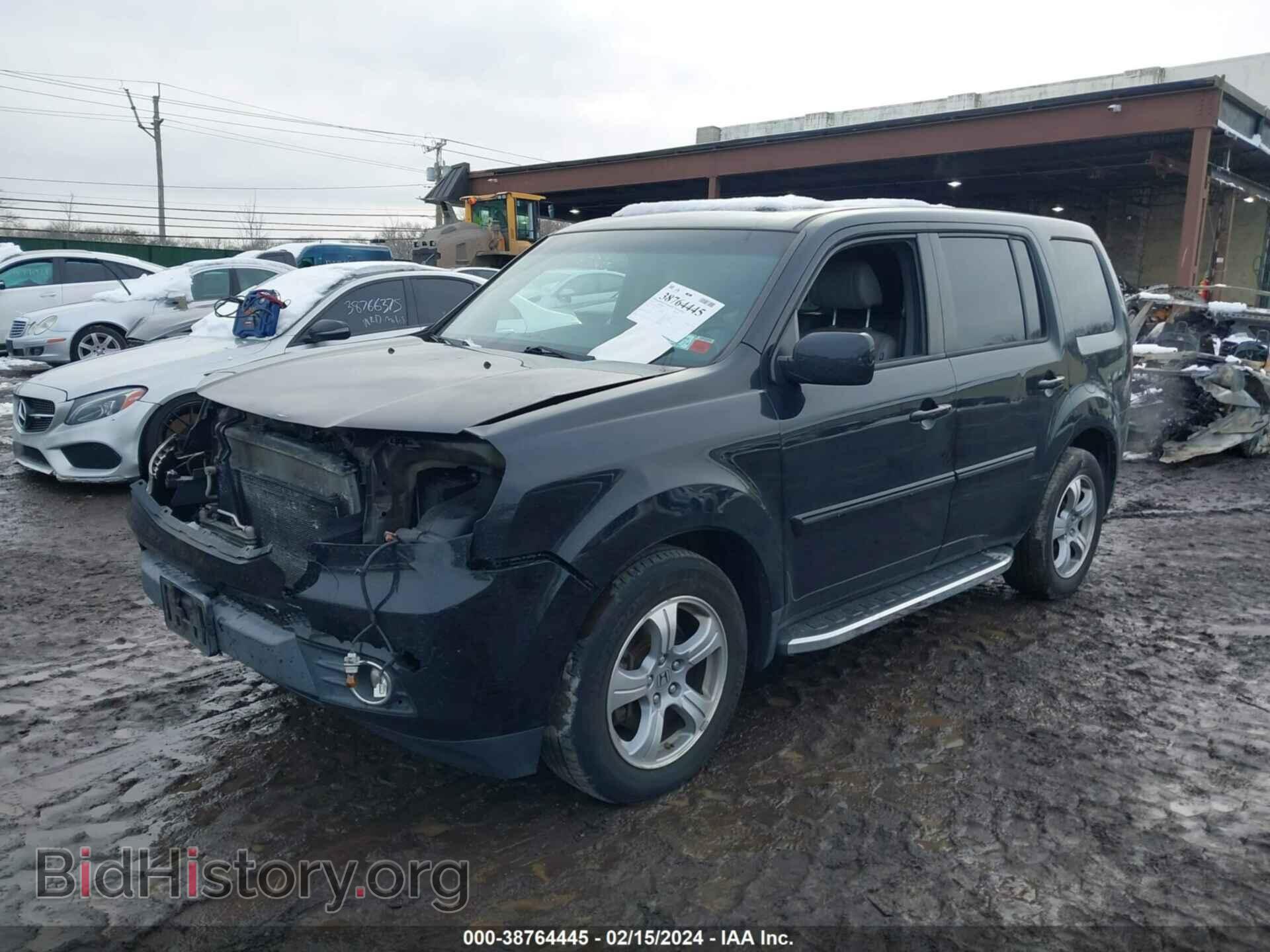 2014 HONDA PILOT - VIN: 5FNYF4H76EB012771 - Фото 2