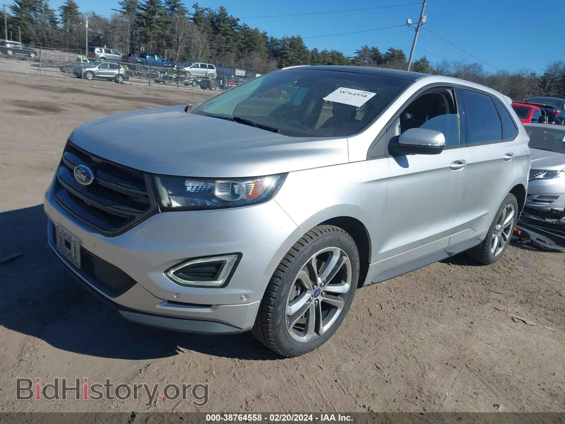 2015 FORD EDGE - VIN: 2FMTK4AP3FBB58152 - Фото 2