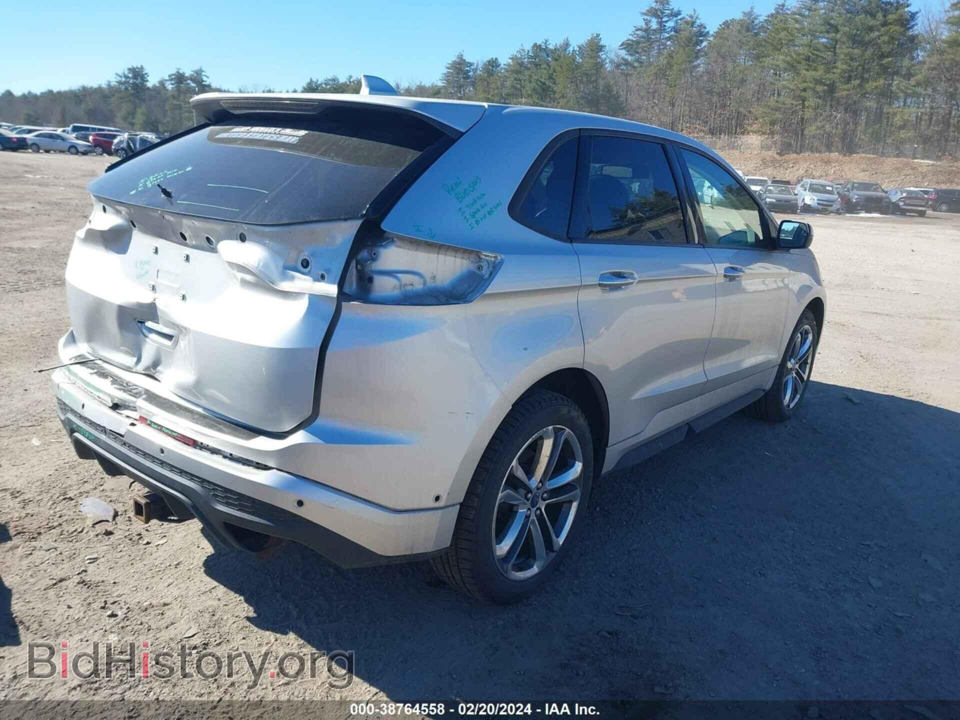 2015 FORD EDGE - VIN: 2FMTK4AP3FBB58152 - Фото 4