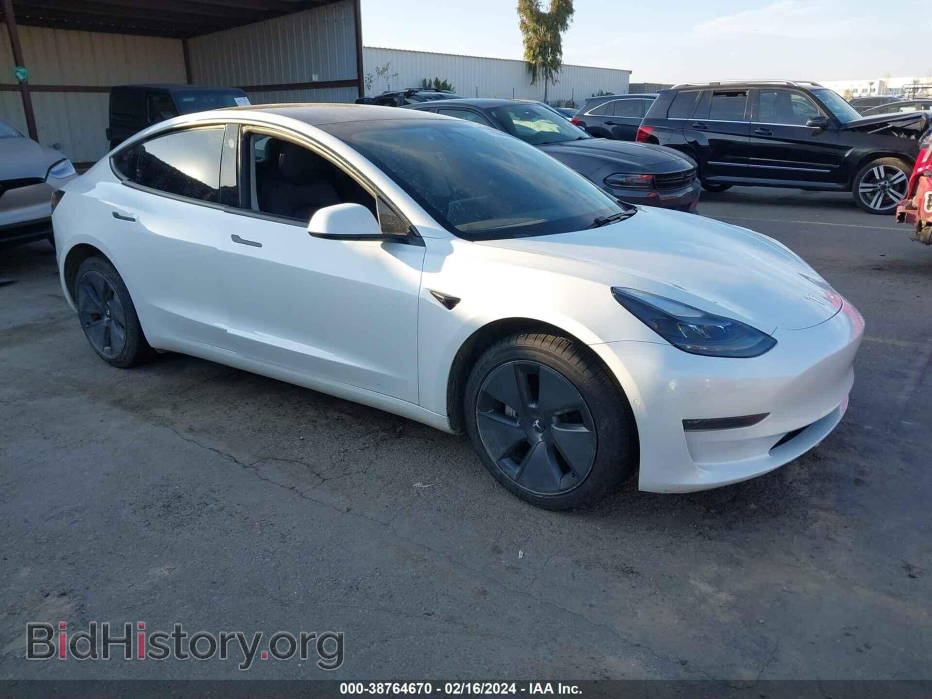 Photo 5YJ3E1EA0MF907912 - TESLA MODEL 3 2021