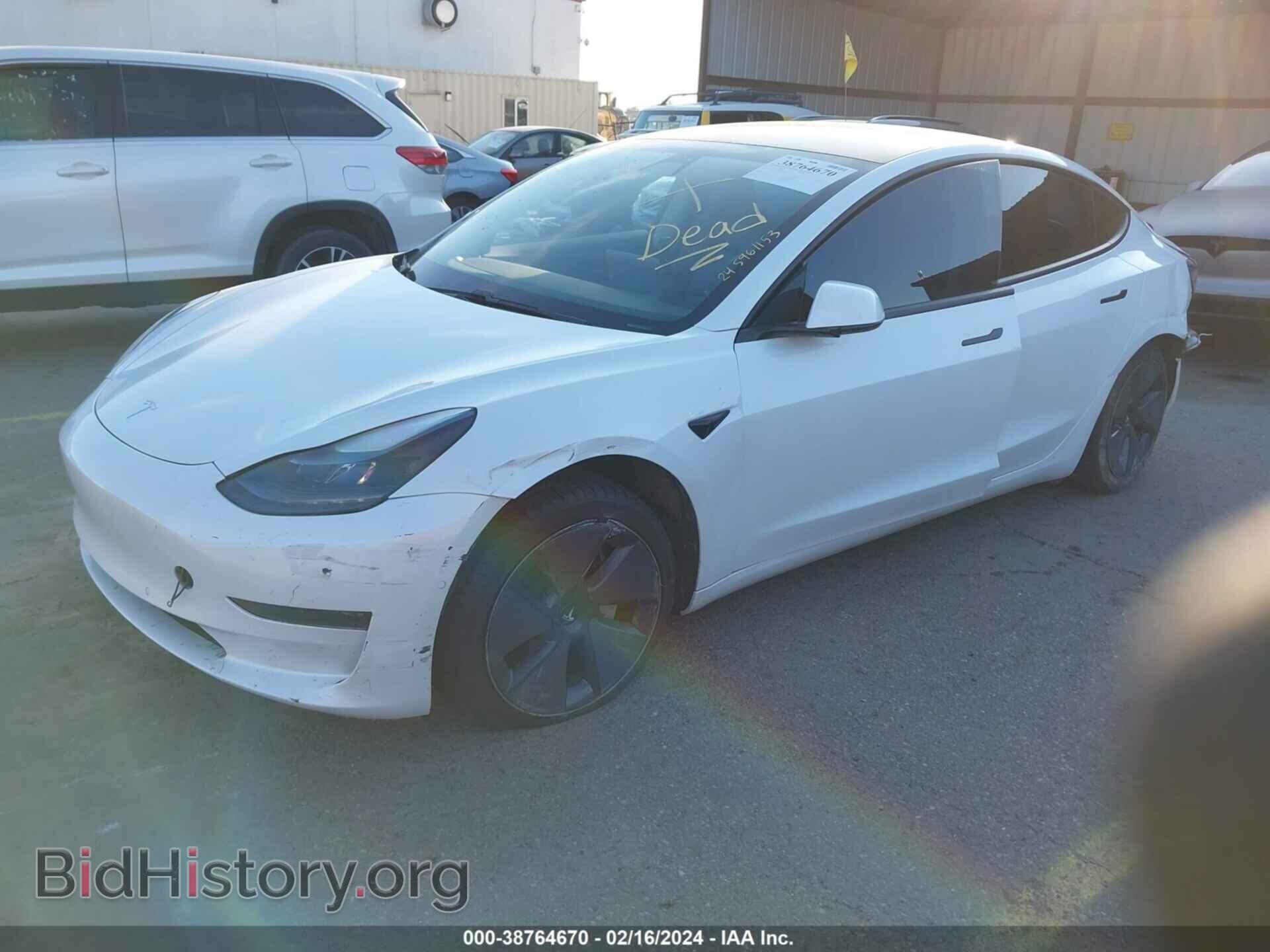 2021 TESLA MODEL 3 - VIN: 5YJ3E1EA0MF907912 - Photo 2