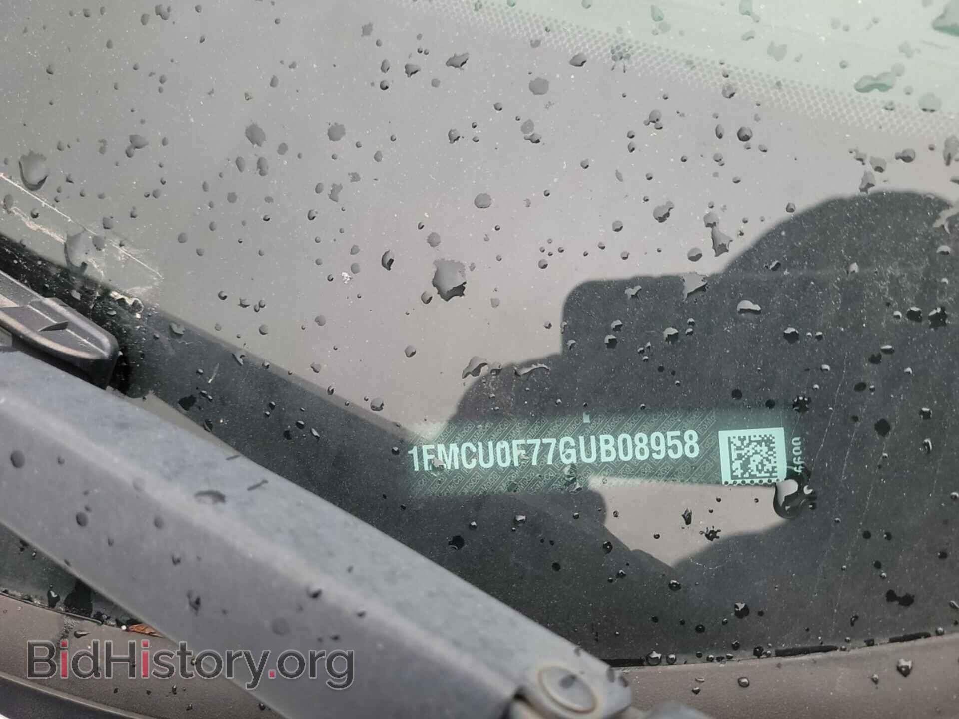 2016 FORD ESCAPE - VIN: 1FMCU0F77GUB08958 - Photo 6