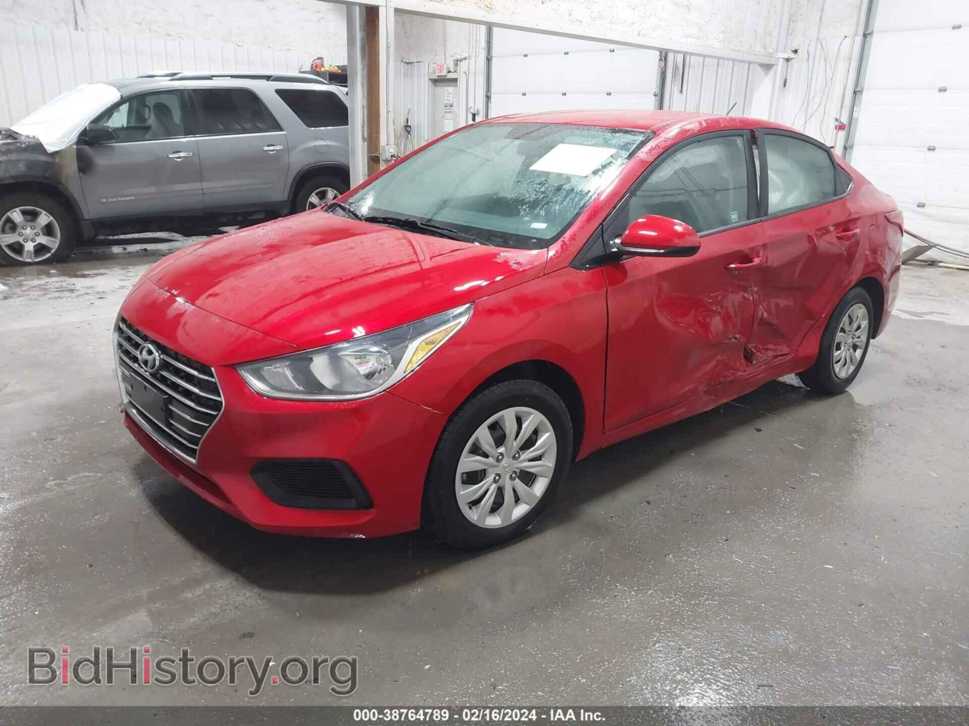 2021 HYUNDAI ACCENT - VIN: 3KPC24A64ME143533 - Фото 2