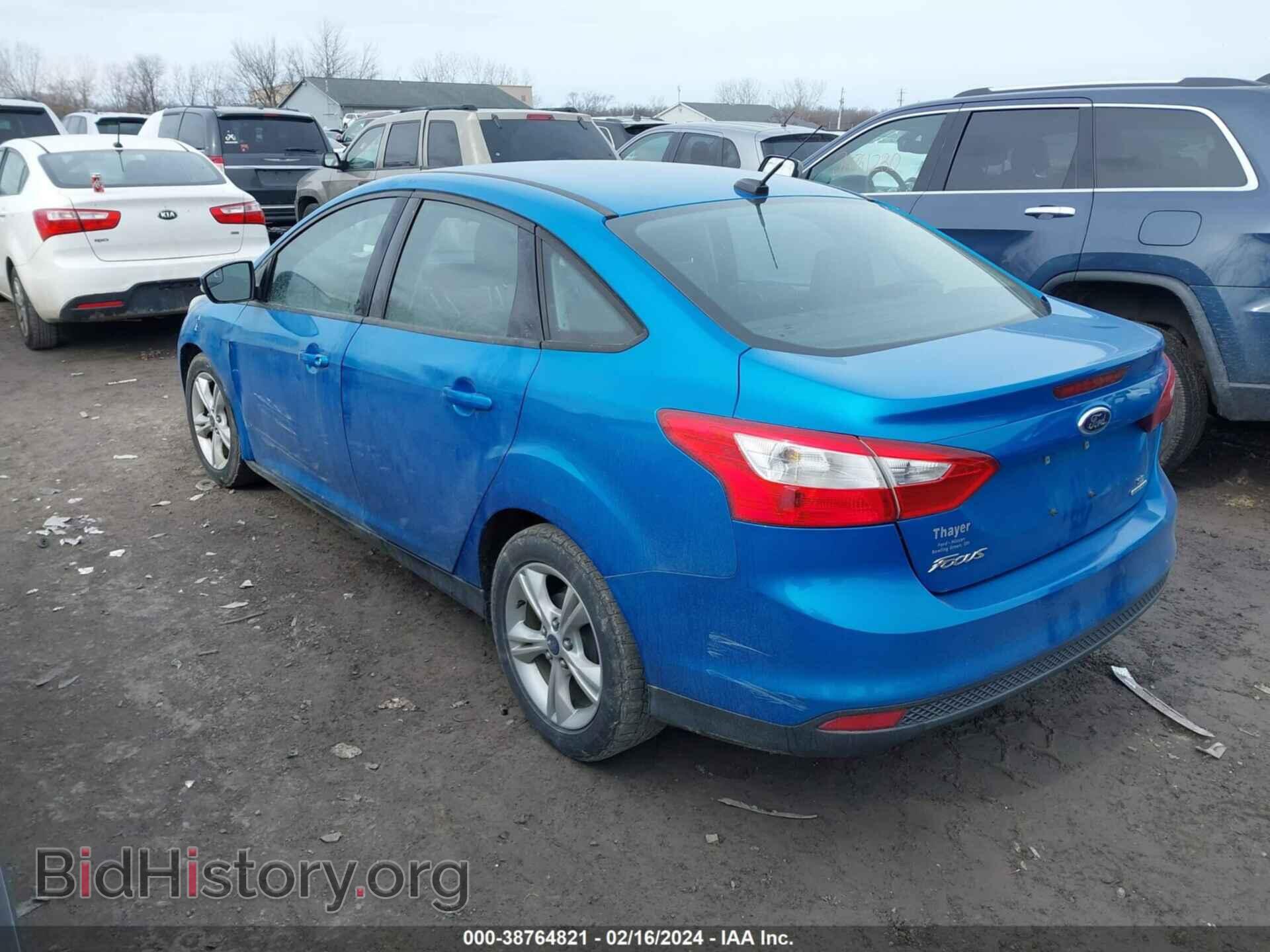 2014 FORD FOCUS - VIN: 1FADP3F23EL439518 - Фото 3