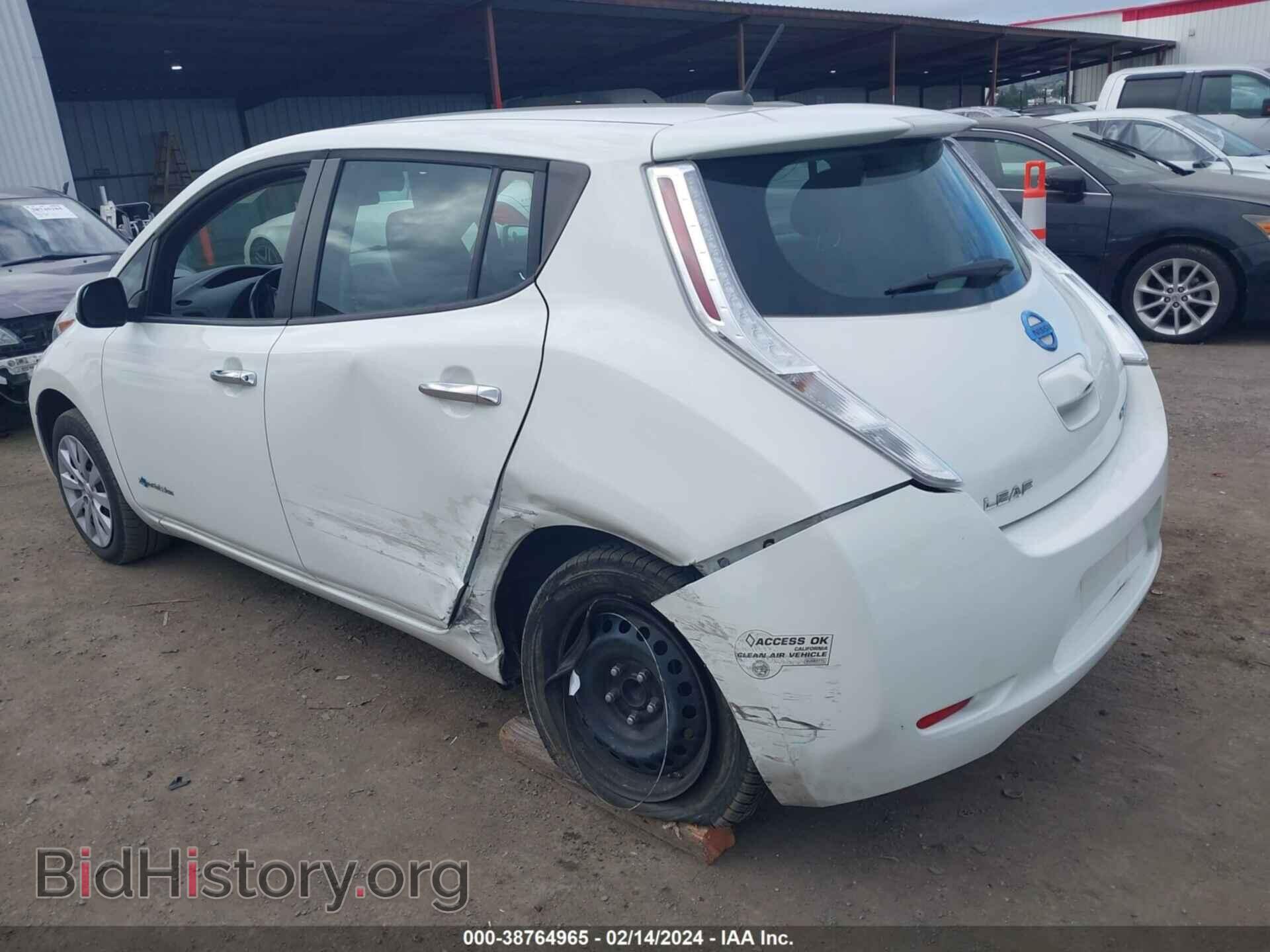 2015 NISSAN LEAF - VIN: 1N4AZ0CP8FC329481 - Фото 3