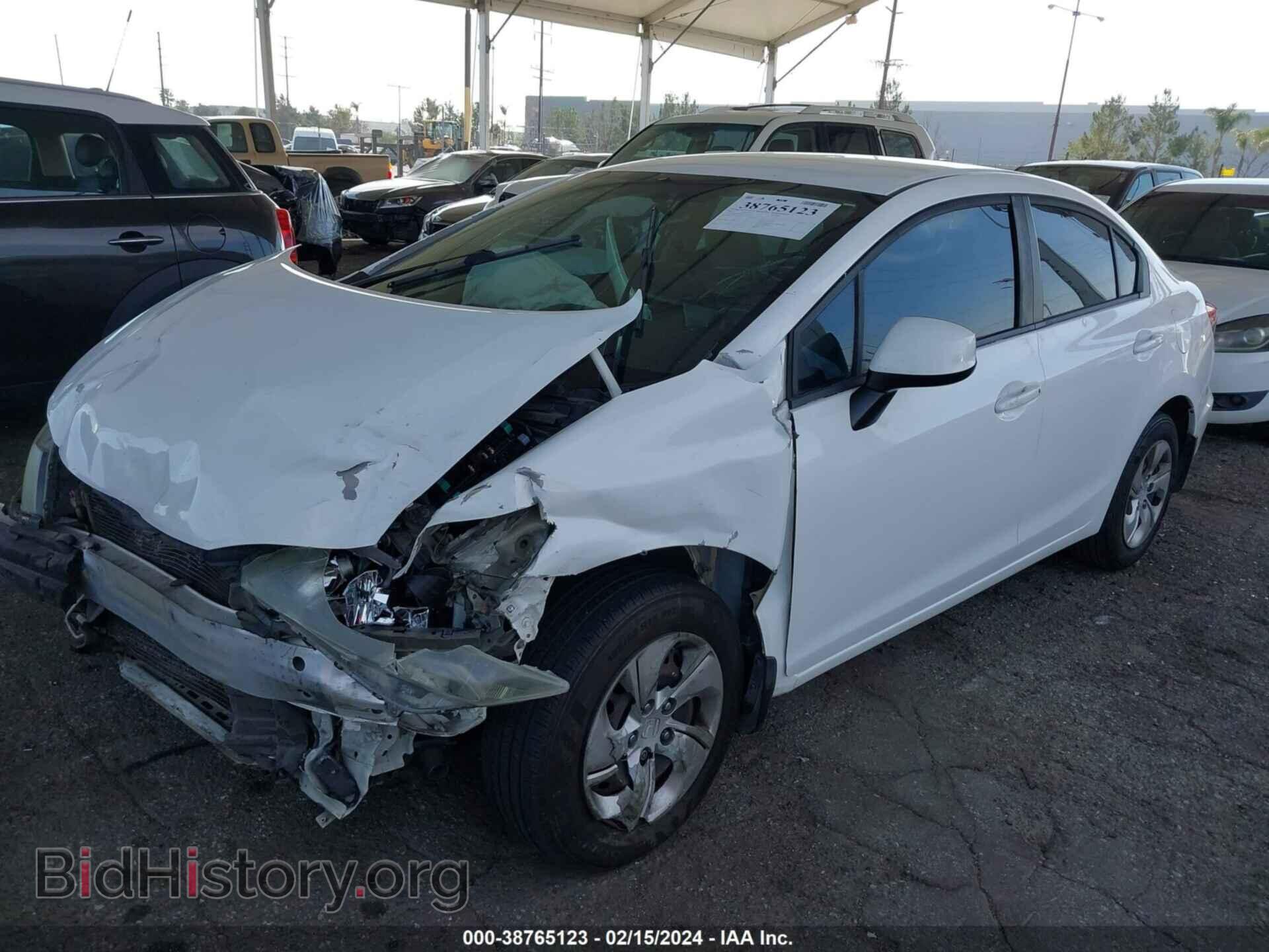 2013 HONDA CIVIC - VIN: 19XFB2F59DE246030 - Фото 2