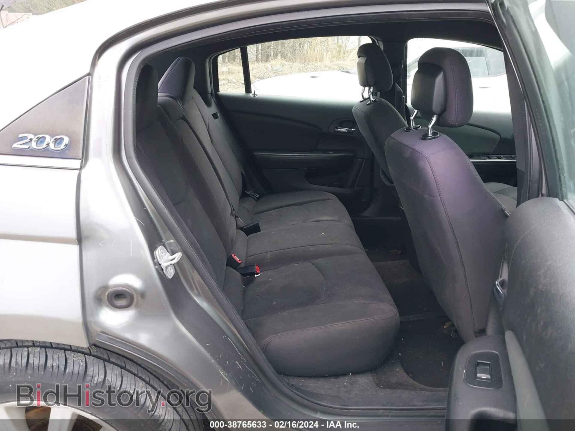 2012 CHRYSLER 200 - VIN: 1C3CCBBB3CN224745 - Фото 8