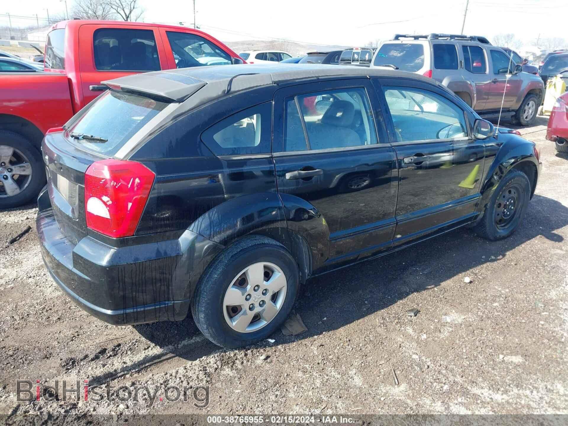 2007 DODGE CALIBER - VIN: 1B3HB28B47D174074 - Фото 4