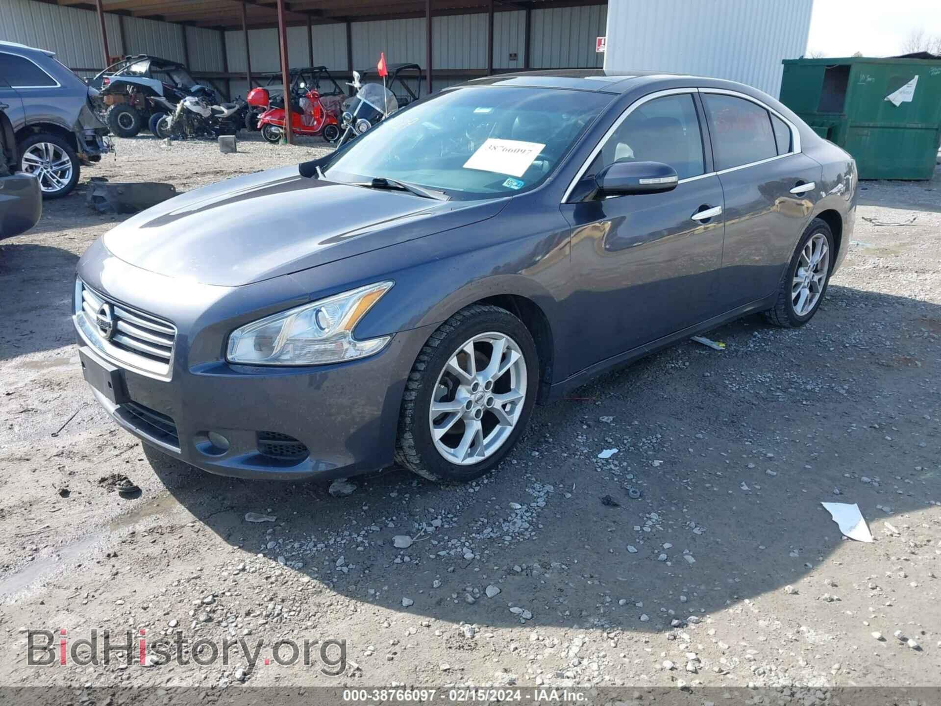2012 NISSAN MAXIMA - VIN: 1N4AA5AP5CC848474 - Фото 2