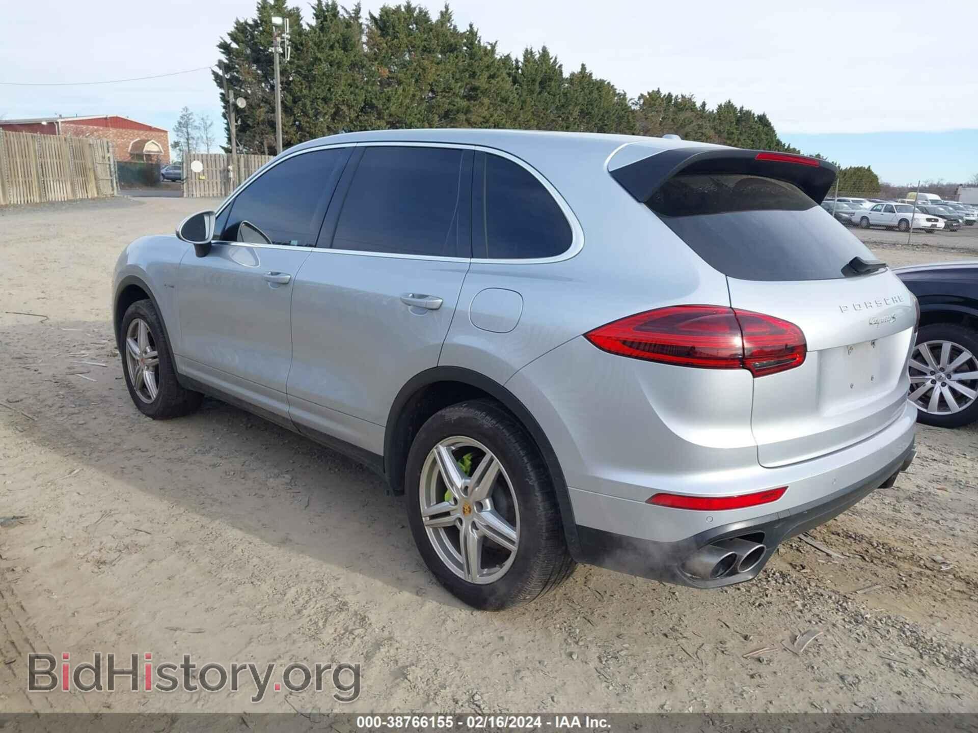 2016 PORSCHE CAYENNE E-HYBRID - VIN: WP1AE2A20GLA61812 - Фото 3