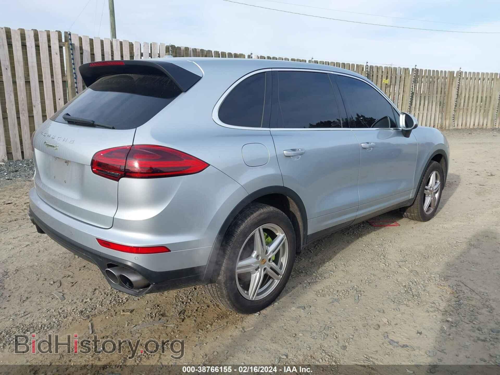 2016 PORSCHE CAYENNE E-HYBRID - VIN: WP1AE2A20GLA61812 - Фото 4