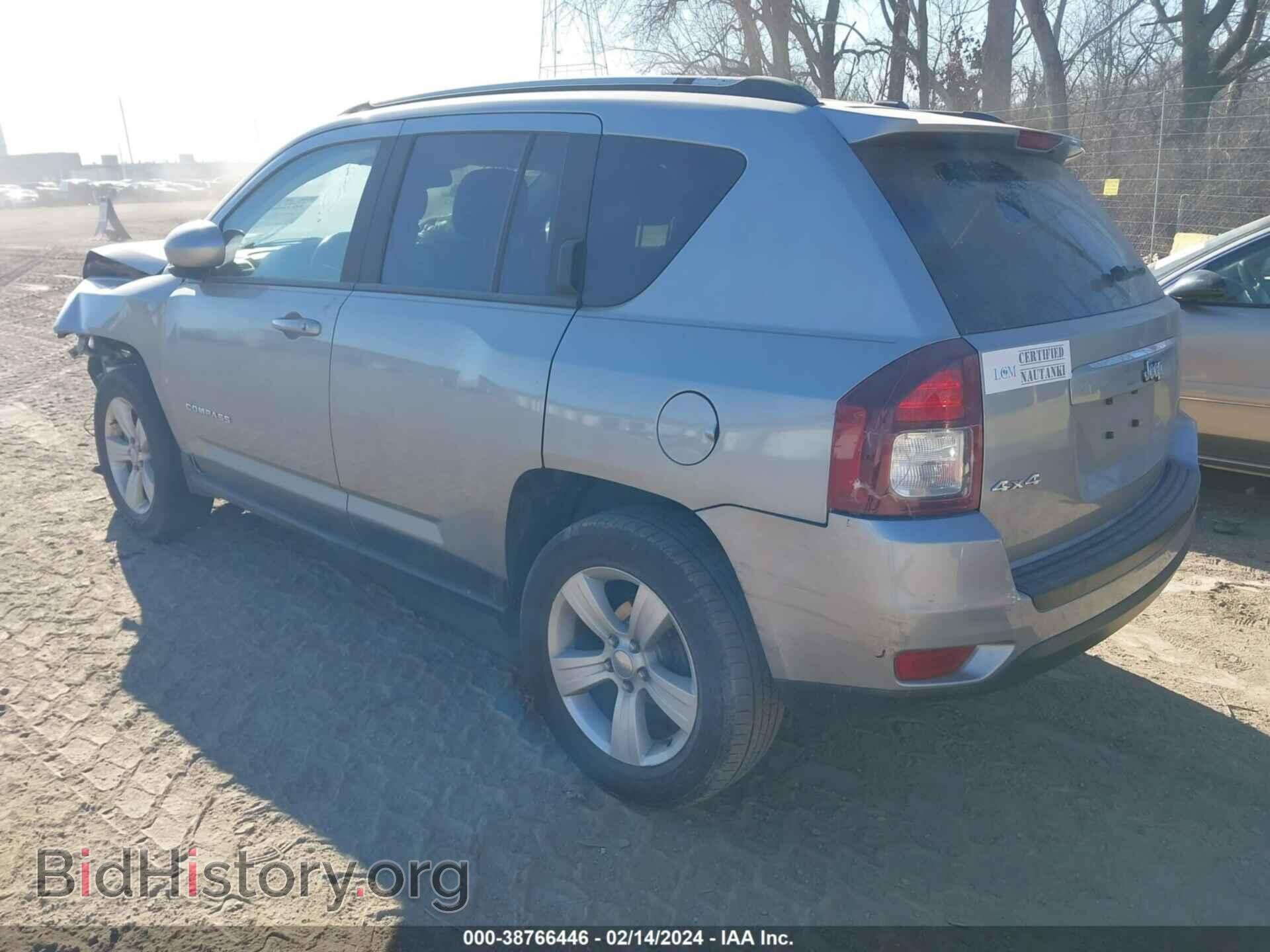 2015 JEEP COMPASS - VIN: 1C4NJDEBXFD217836 - Фото 3