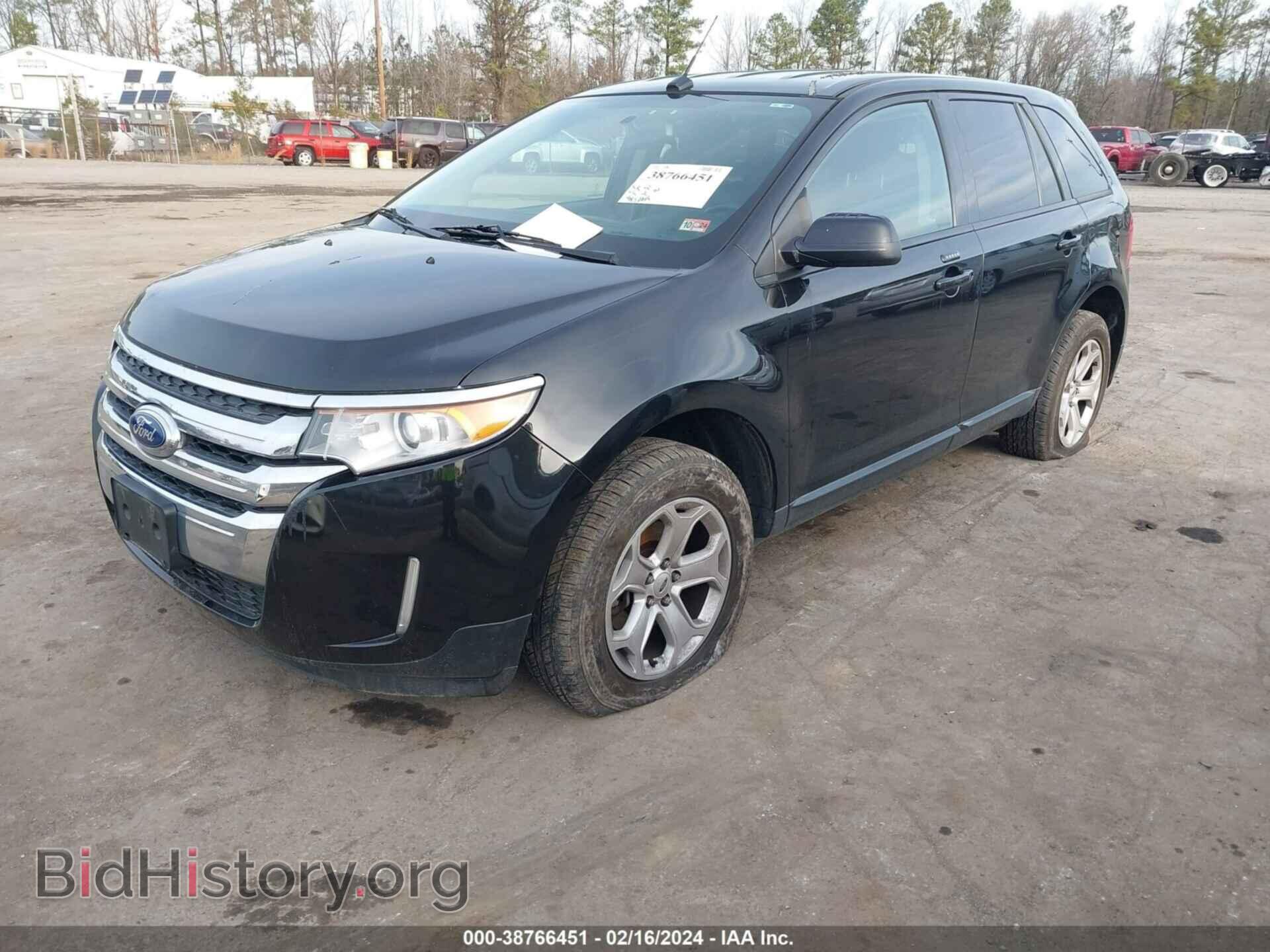 2014 FORD EDGE - VIN: 2FMDK4JC7EBA30612 - Фото 2