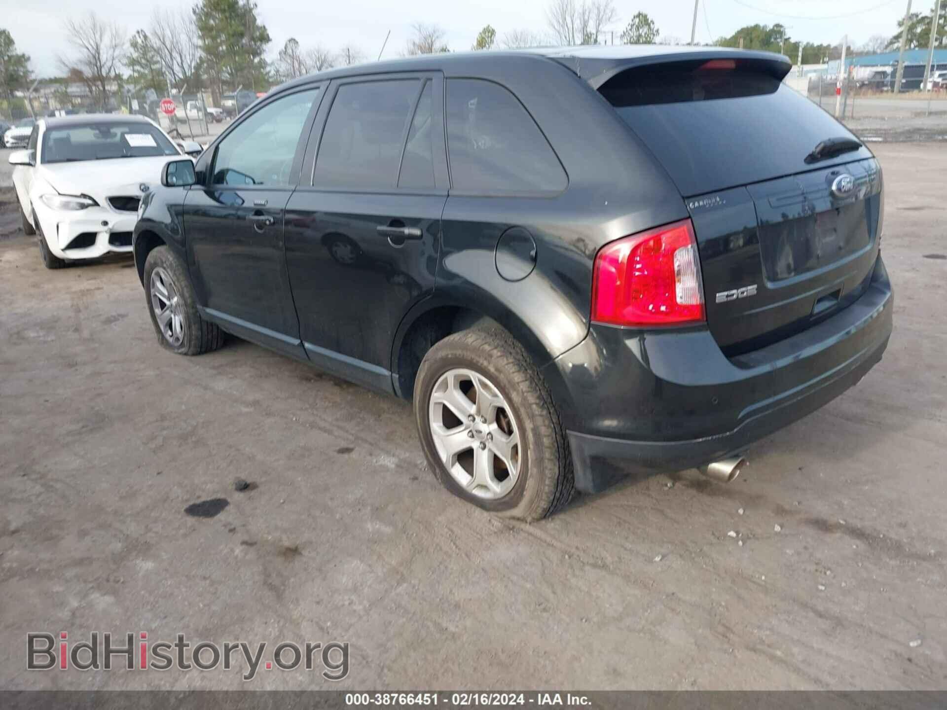 2014 FORD EDGE - VIN: 2FMDK4JC7EBA30612 - Фото 3