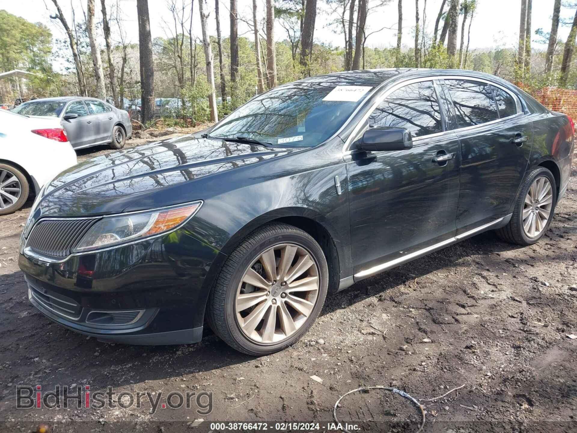 2014 LINCOLN MKS - VIN: 1LNHL9FT5EG606663 - Фото 2