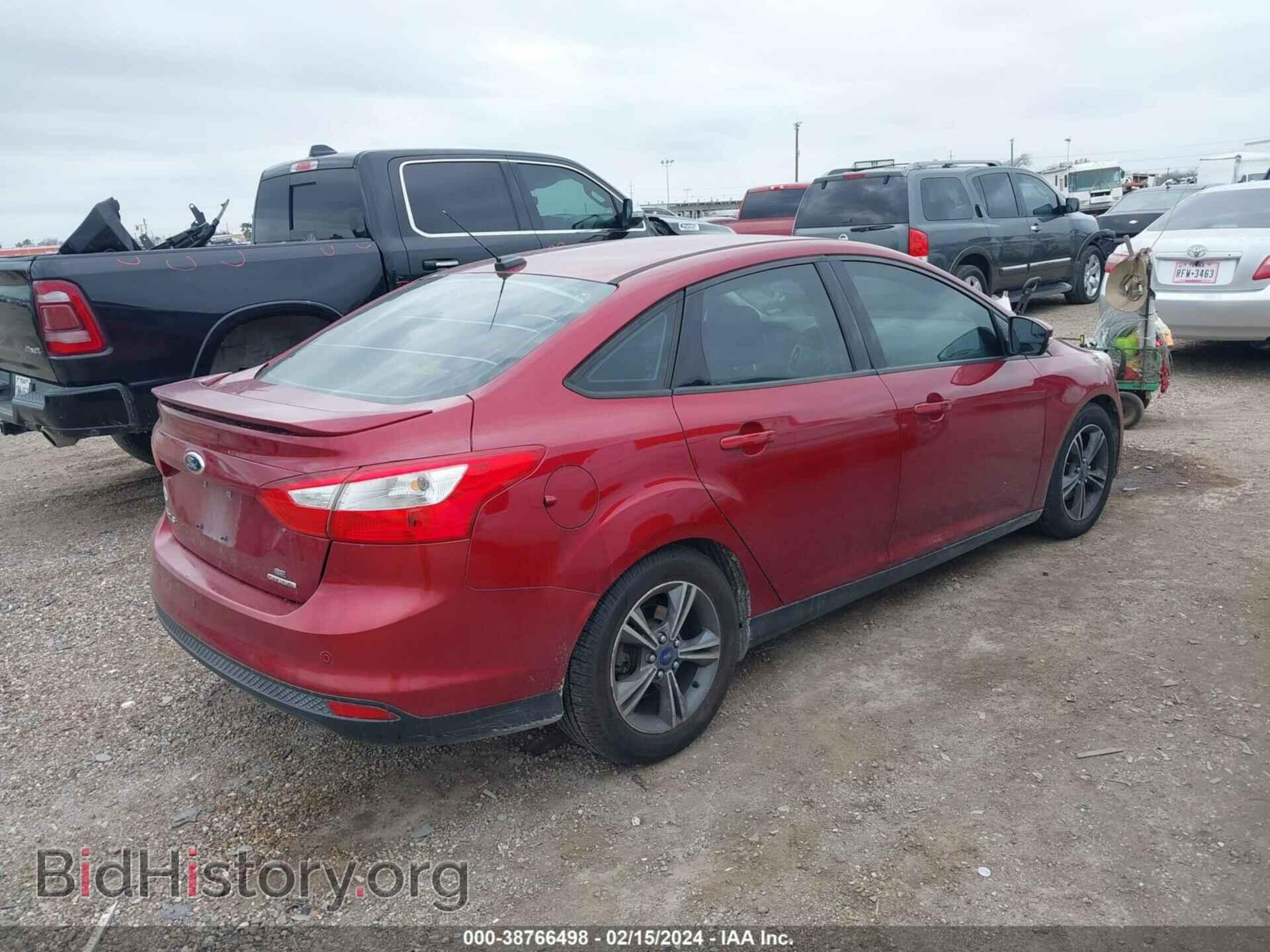 2014 FORD FOCUS - VIN: 1FADP3F26EL218351 - Фото 4