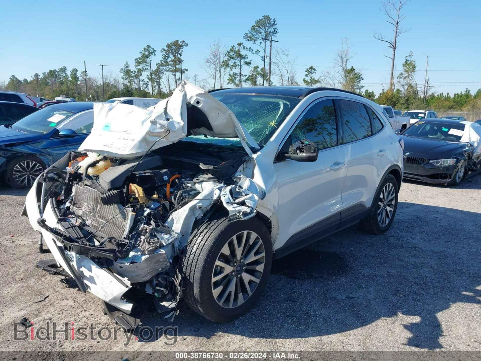 2020 FORD ESCAPE - VIN: 1FMCU0DZ7LUA47657 - Фото 2
