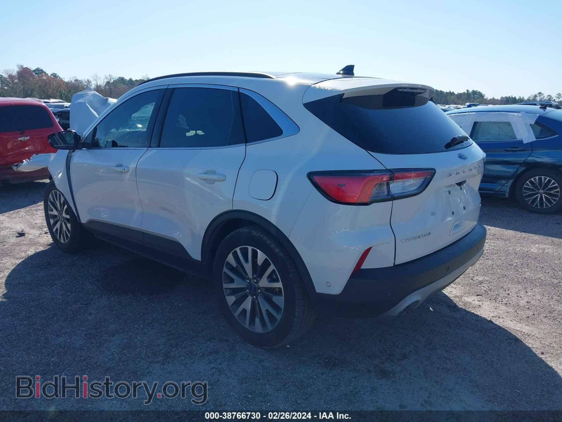 2020 FORD ESCAPE - VIN: 1FMCU0DZ7LUA47657 - Фото 3