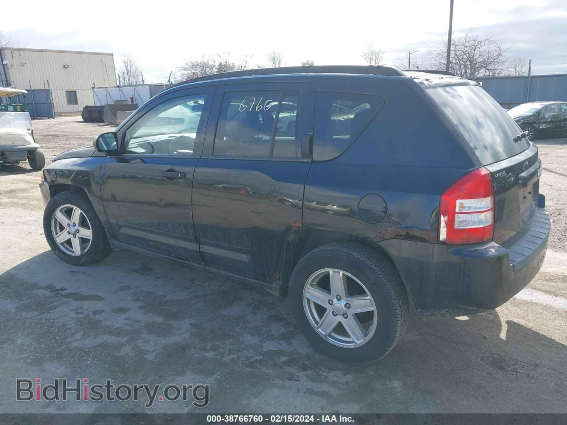 2008 JEEP COMPASS - VIN: 1J8FT47W38D647637 - Фото 3