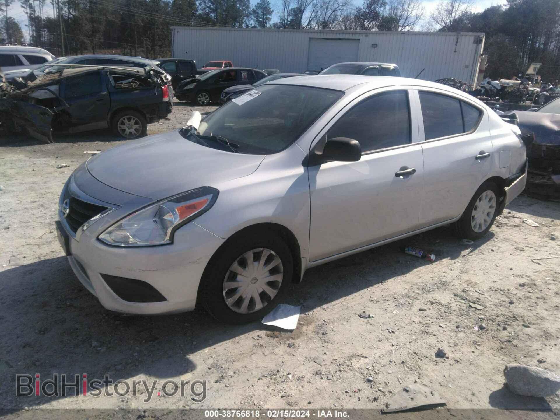 2015 NISSAN VERSA - VIN: 3N1CN7AP4FL886566 - Фото 2