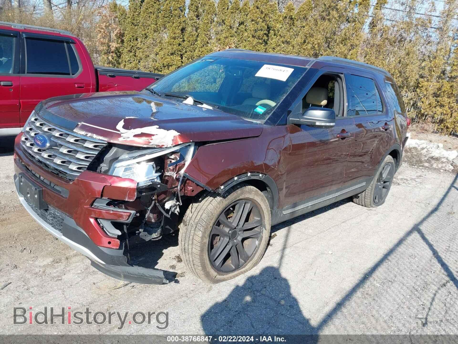 2016 FORD EXPLORER - VIN: 1FM5K8D86GGA92632 - Фото 2