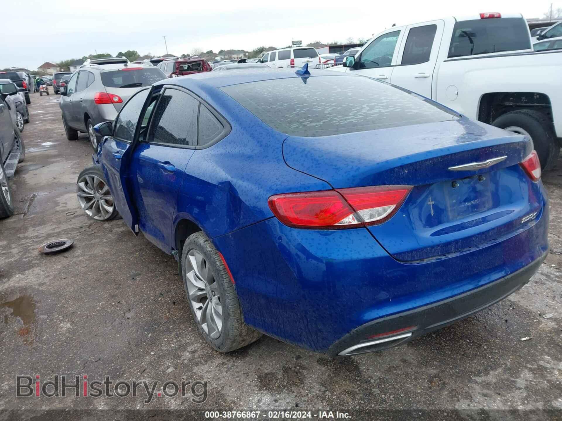 2015 CHRYSLER 200 - VIN: 1C3CCCBB4FN554615 - Фото 3