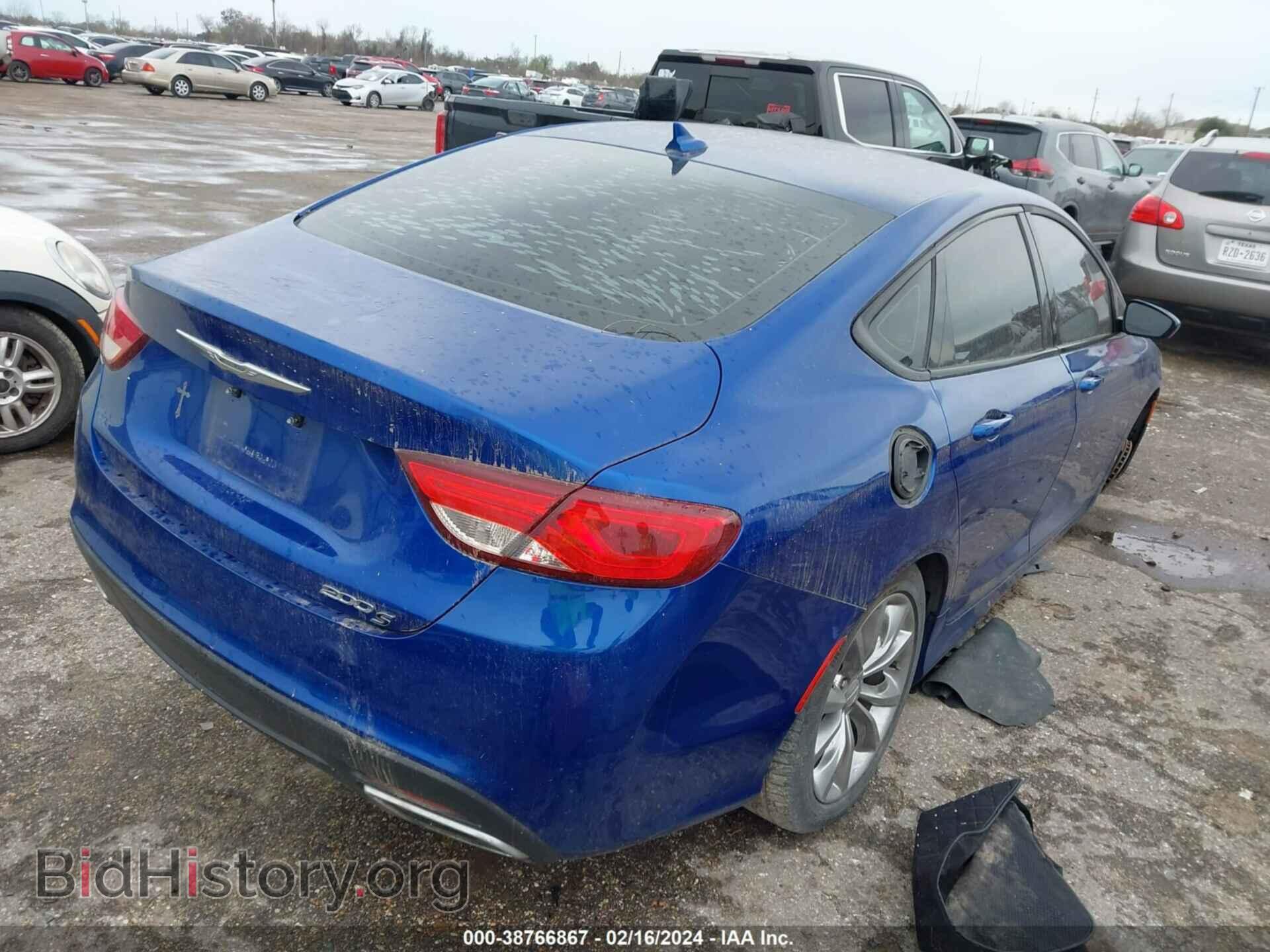 2015 CHRYSLER 200 - VIN: 1C3CCCBB4FN554615 - Фото 4